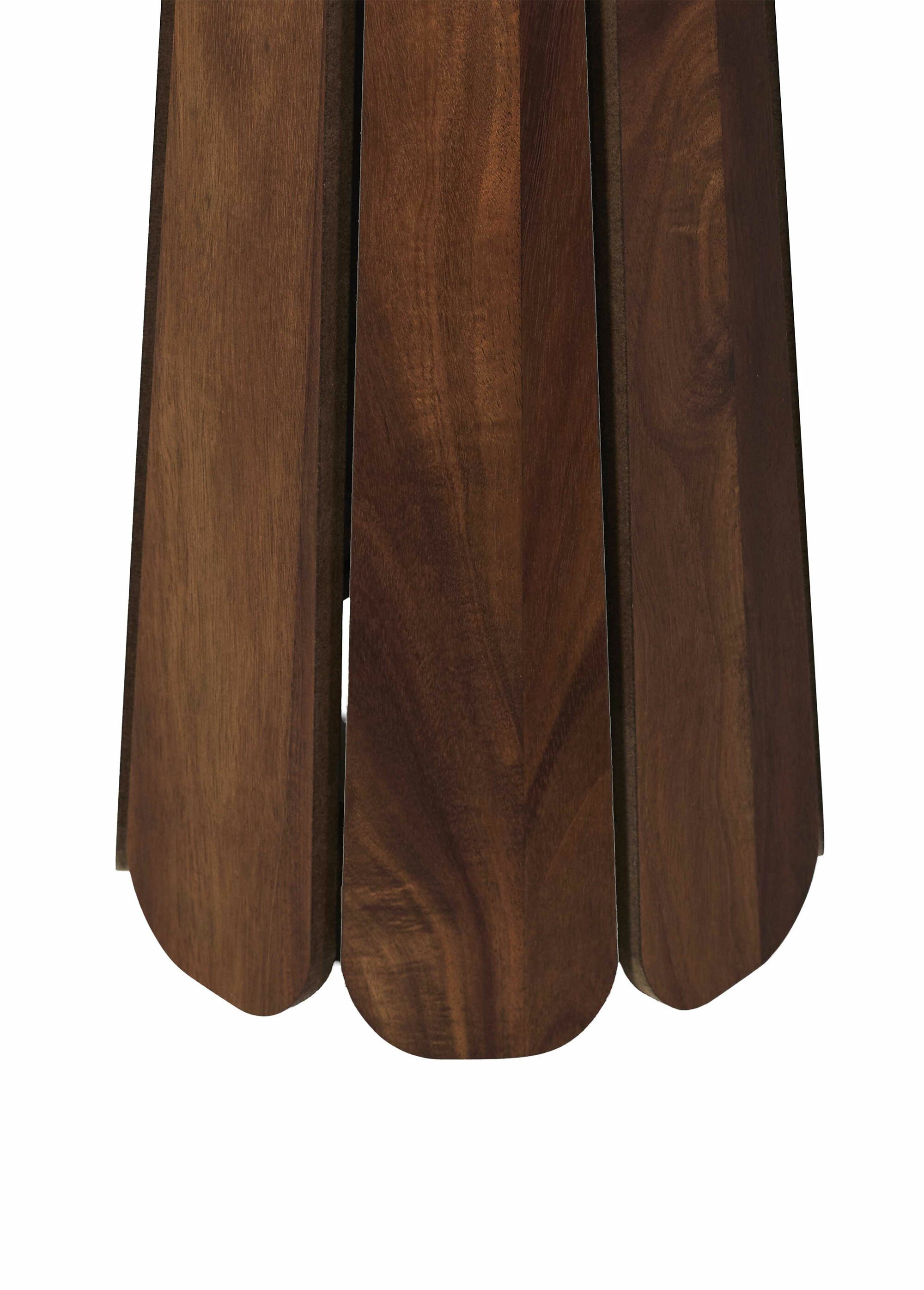Petite sellette en bois style ethnique