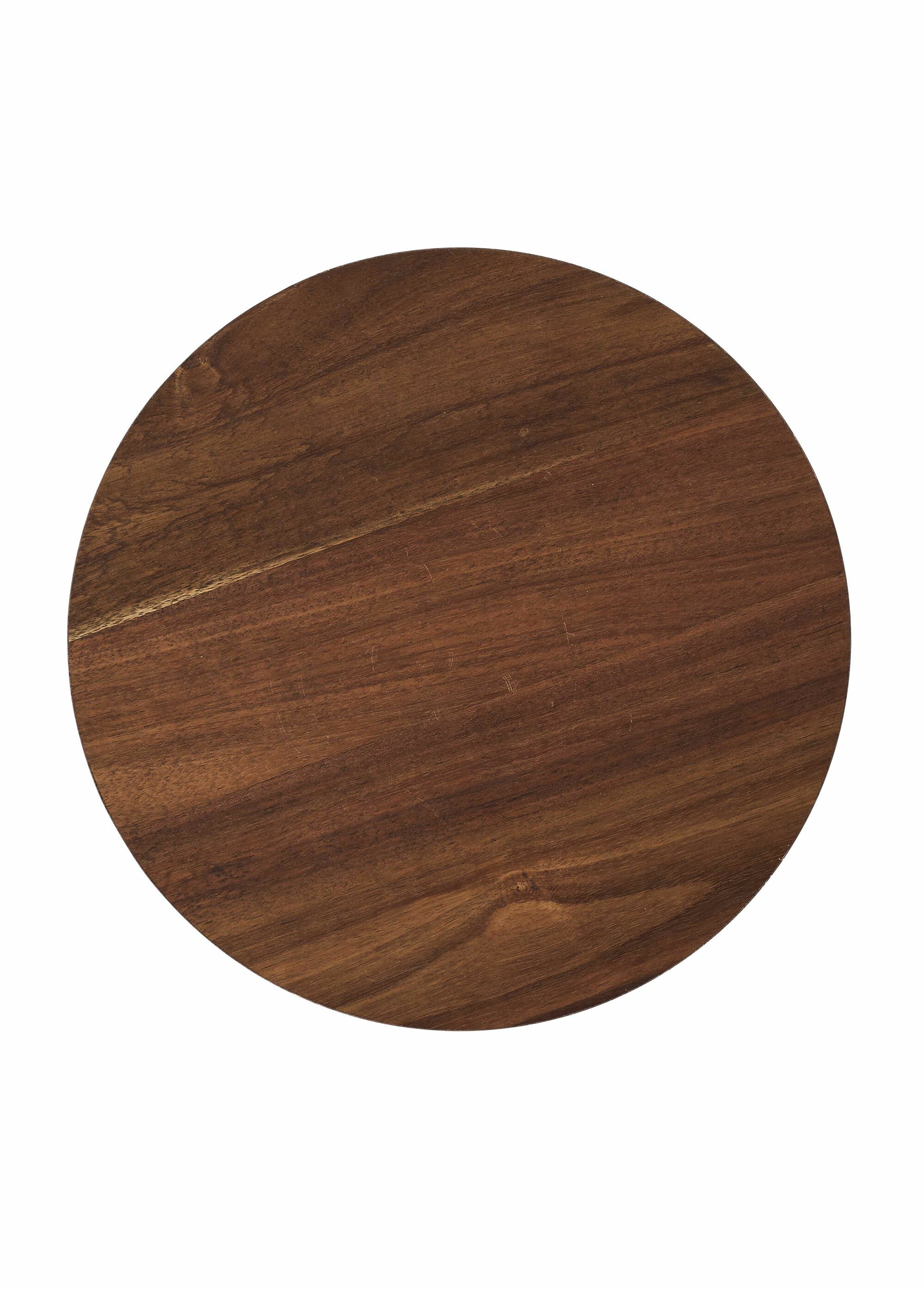 Petite sellette en bois style ethnique MARRON CMP-HD0350 OV1