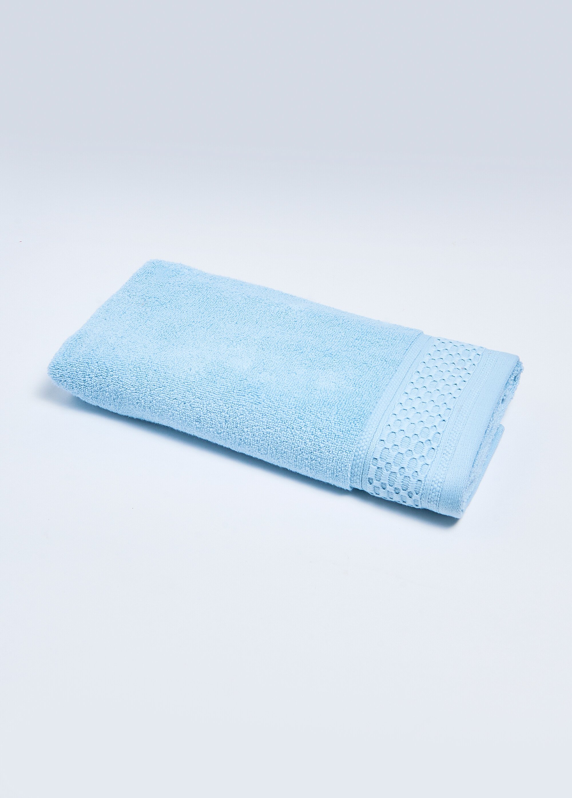 Serviette de toilette éponge pur coton