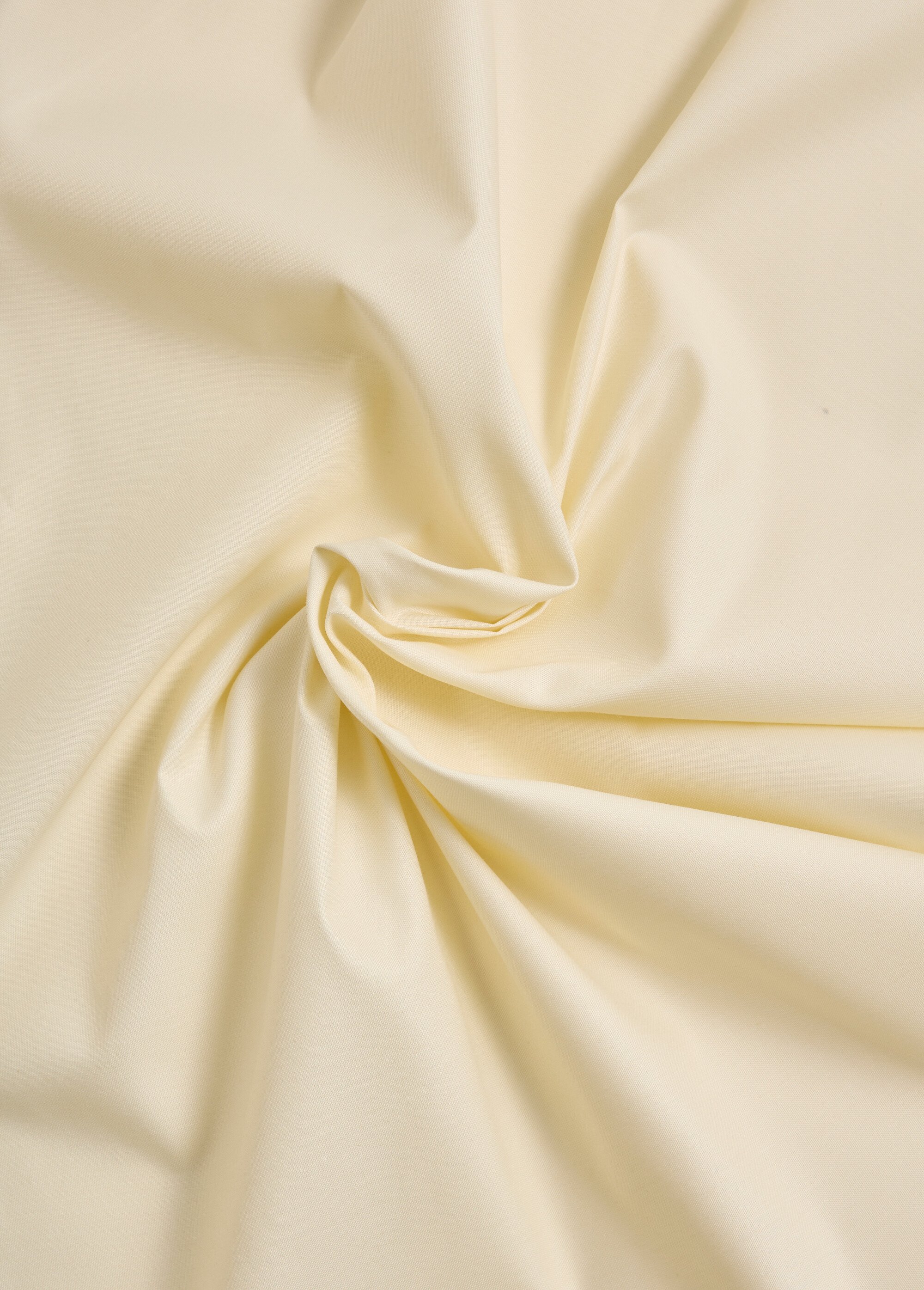 Coupon tissu ameublement uni, 1C JAUNE COT150384 FA1