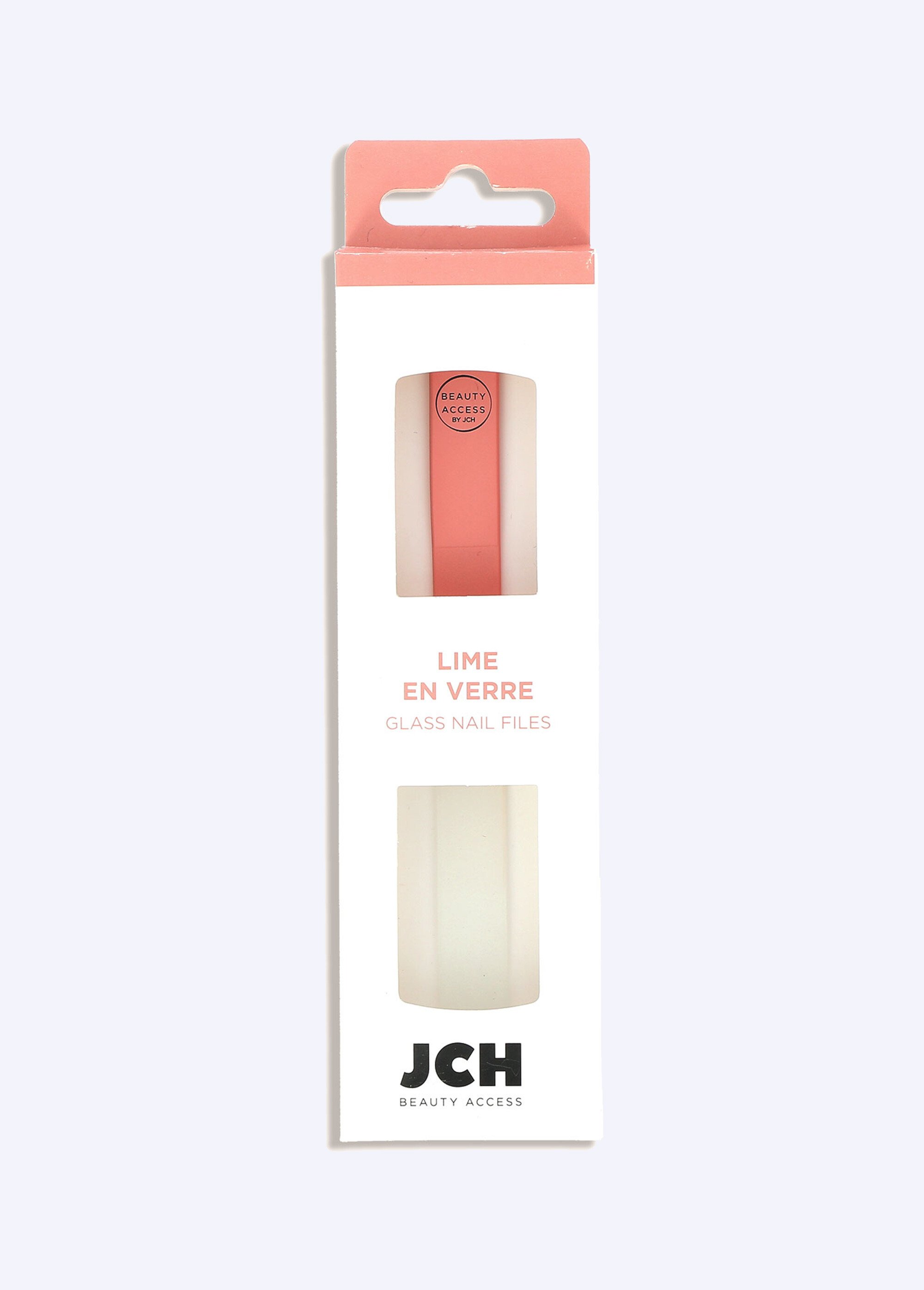 Lime à ongles en verre Blanc JCH-LC14BTE DE1