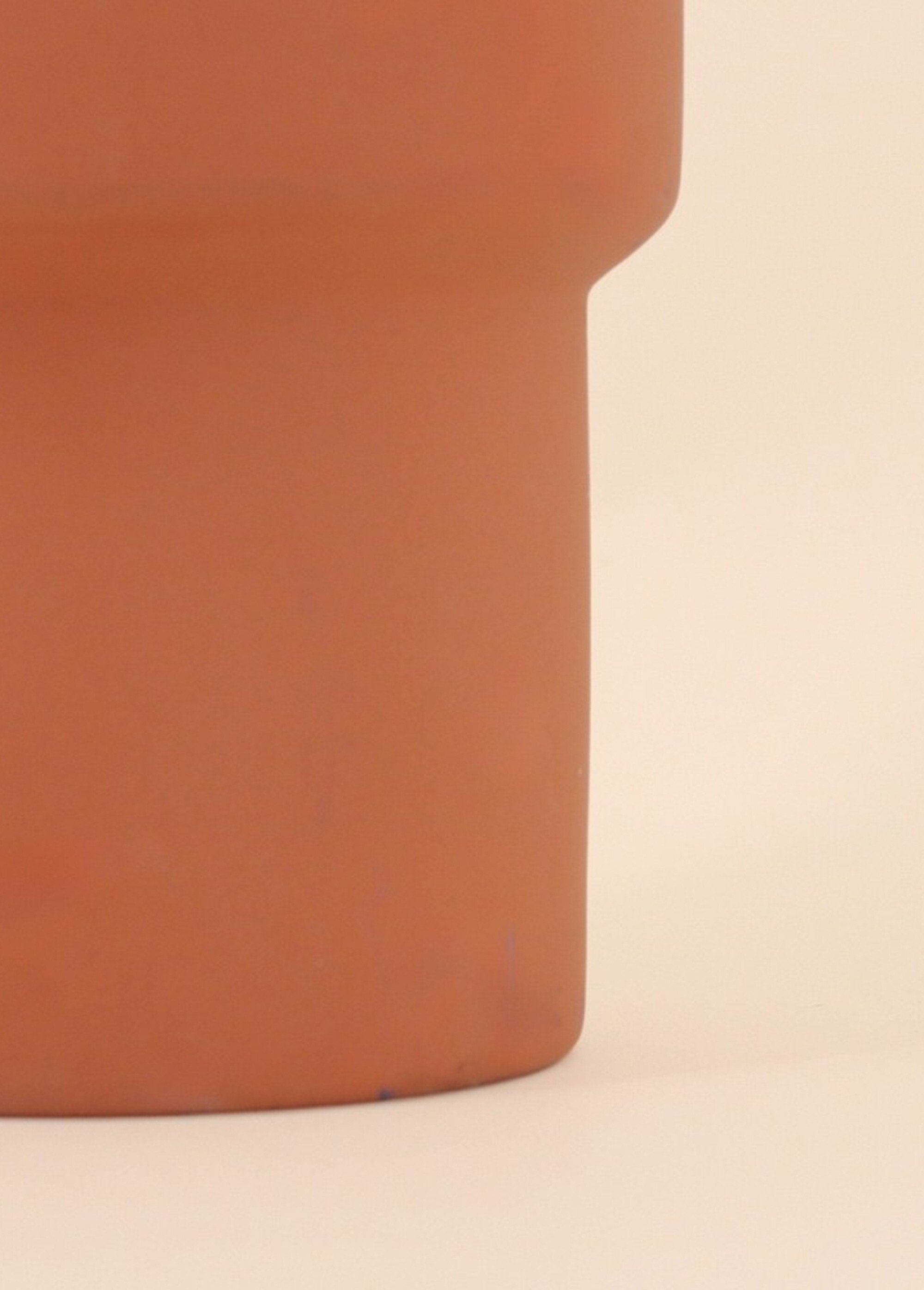 Petit vase en céramique, forme épurée Orange NOR-14066 DE2