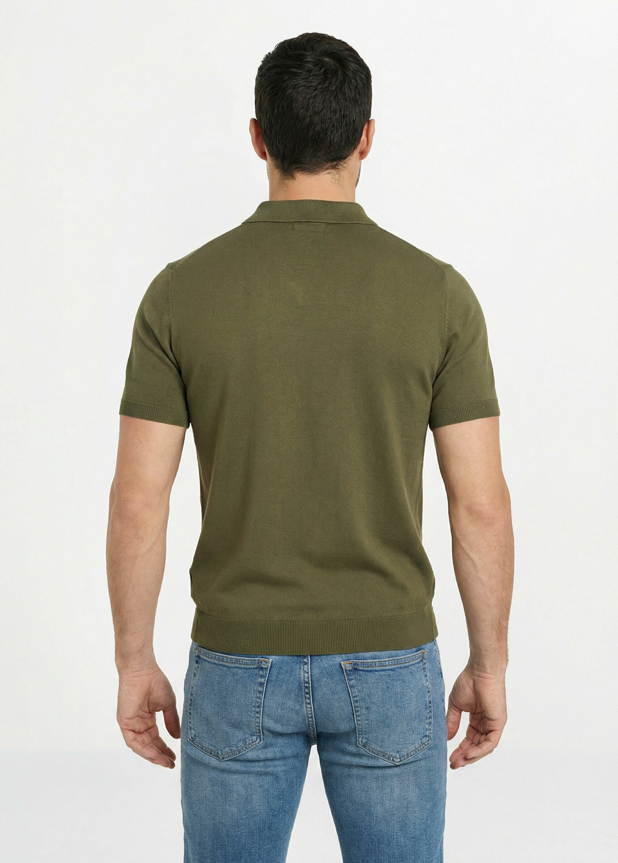 Pochette toucher gomme, avec bandoulière Homme Vert FRIPC60135 DO1