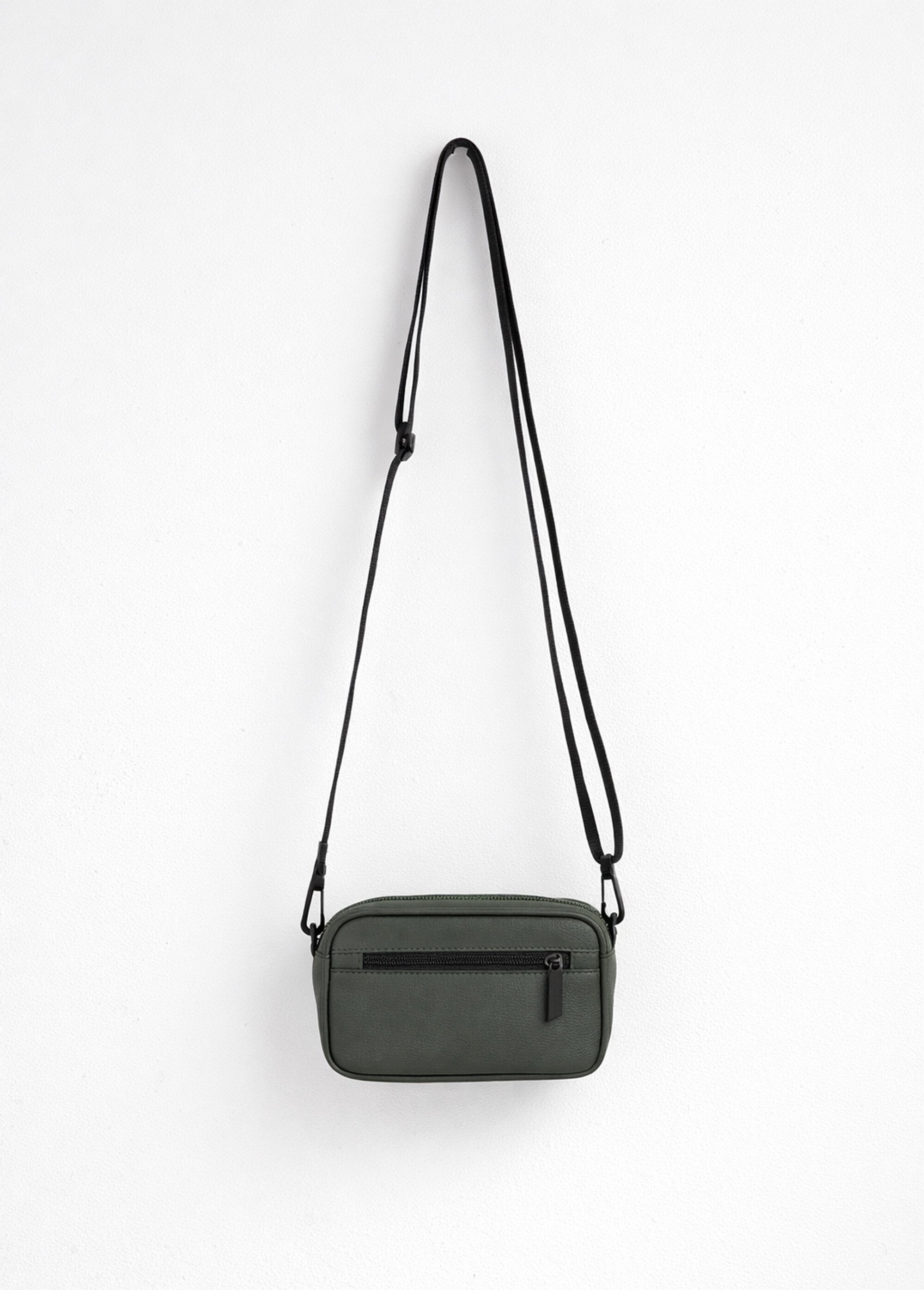 Pochette toucher gomme, avec bandoulière Homme Vert FRIPC60135 FA1