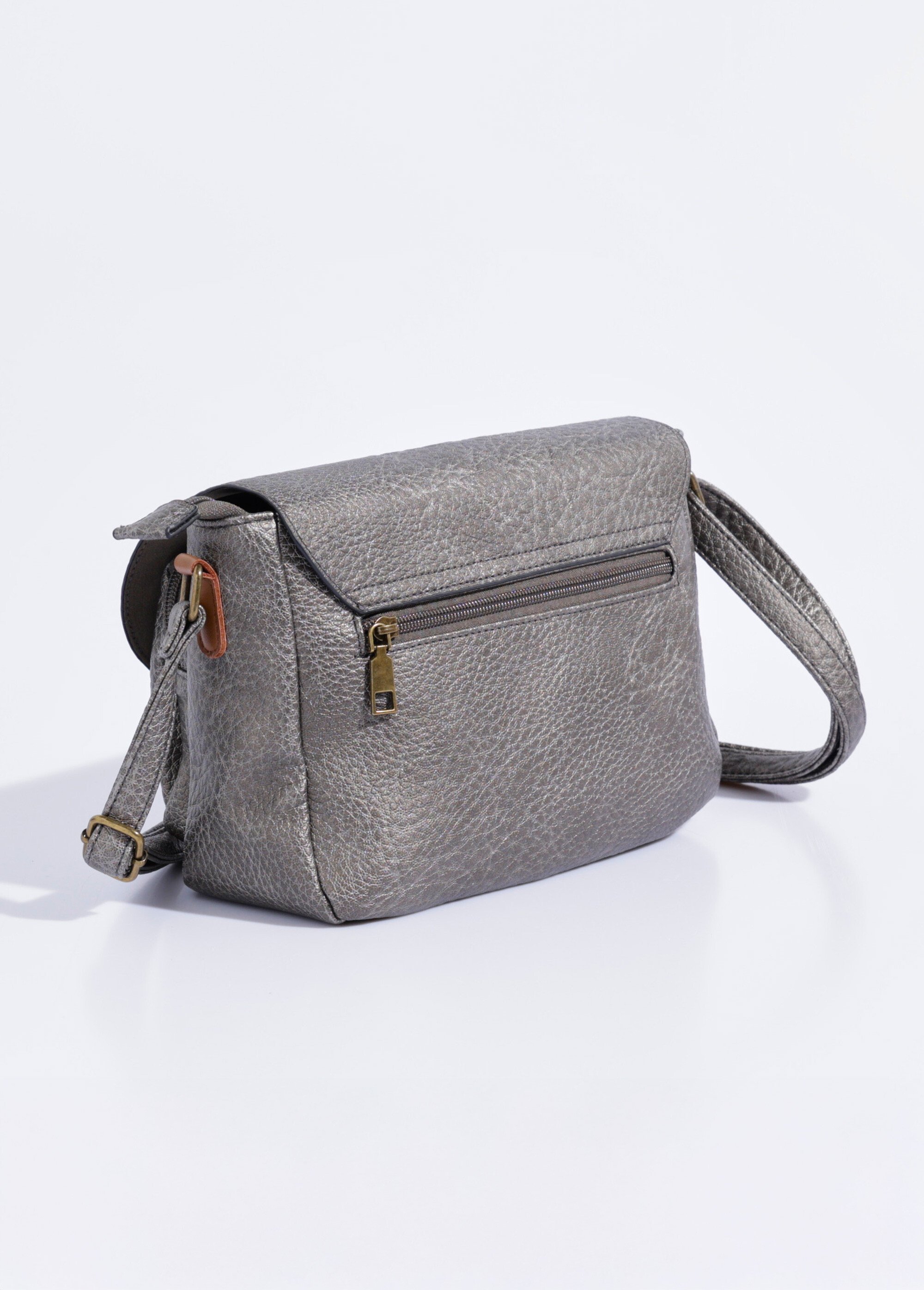 Sac besace simili cuir avec bandoulière