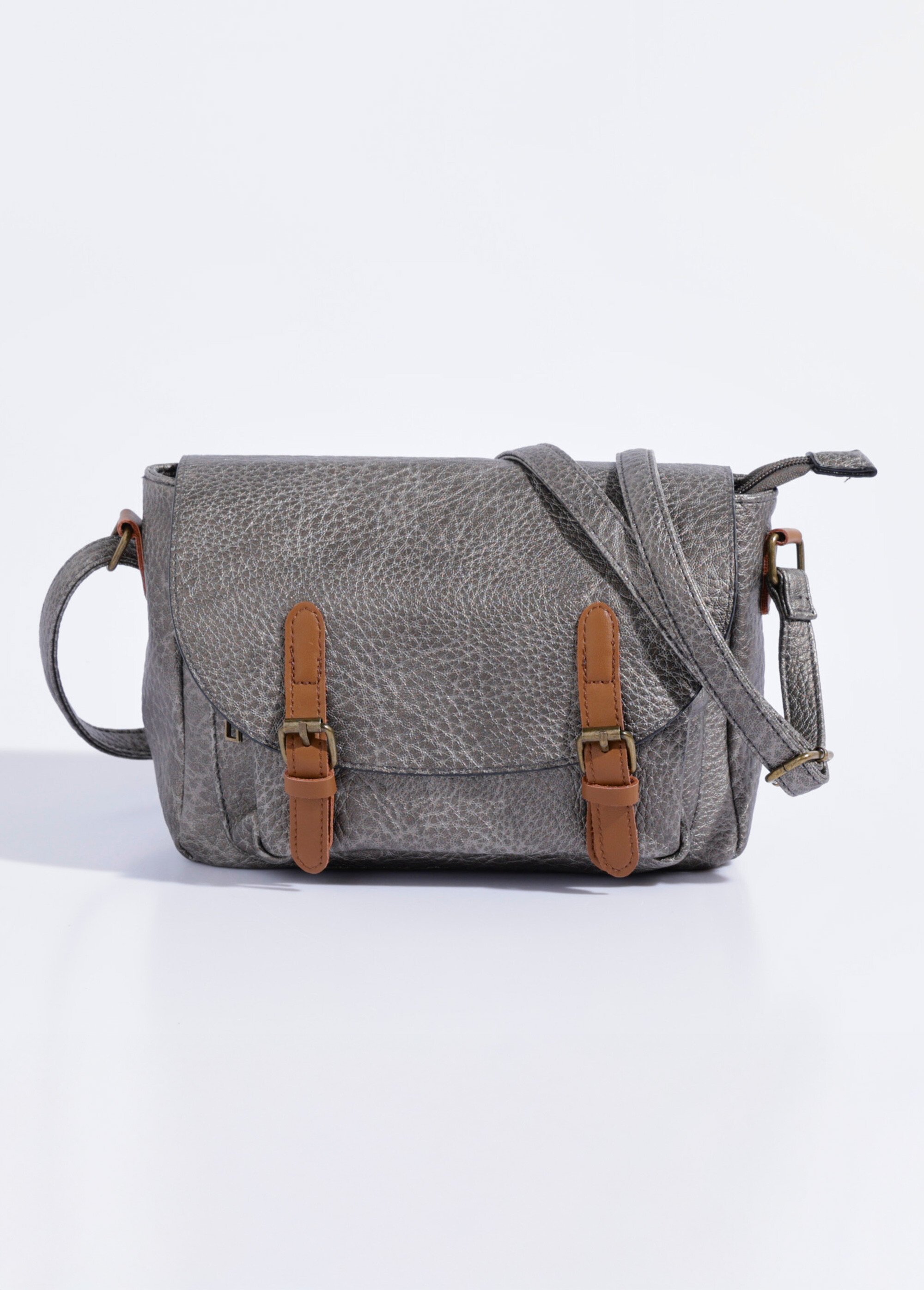 Sac besace simili cuir avec bandoulière