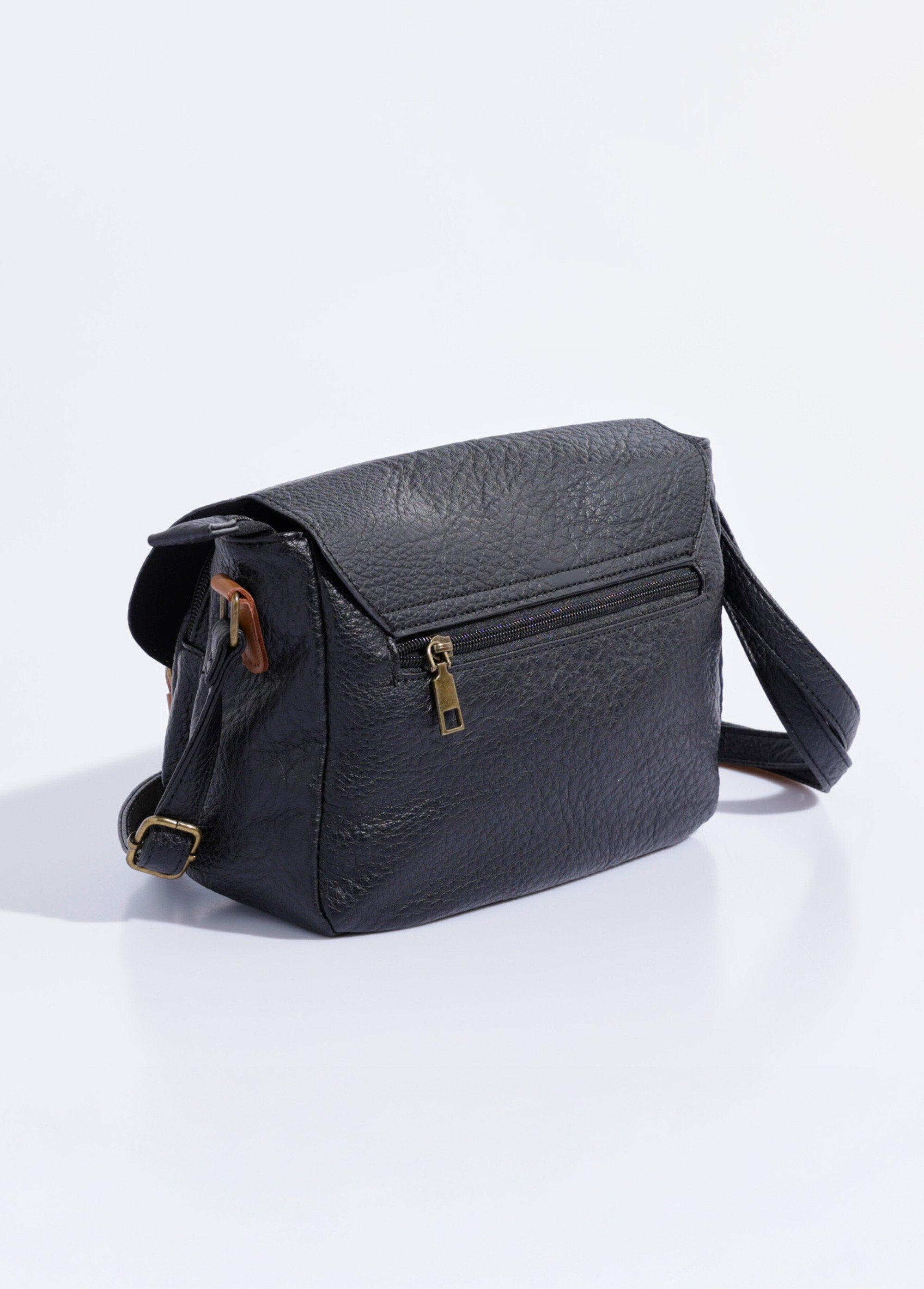 Sac besace simili cuir avec bandoulière