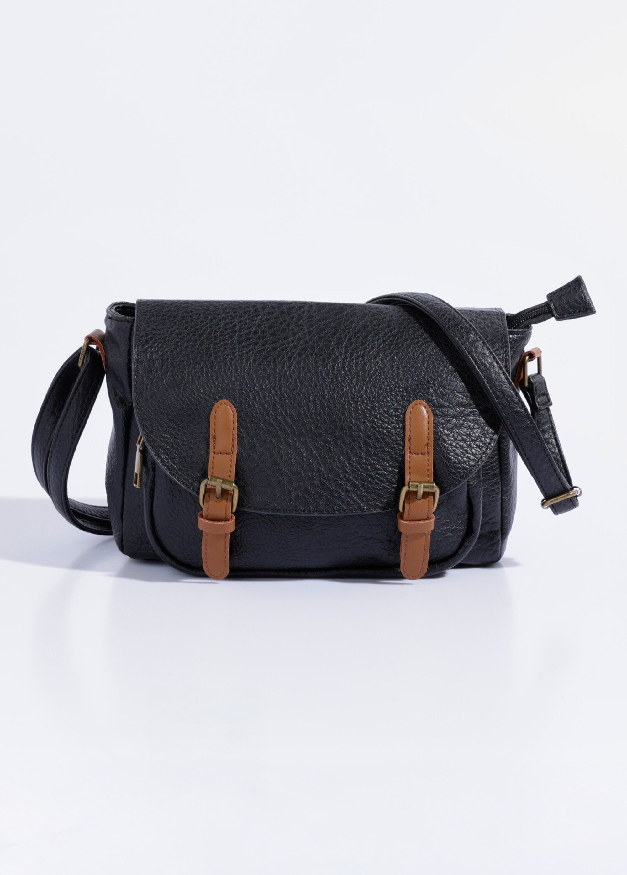 Sac besace simili cuir avec bandoulière