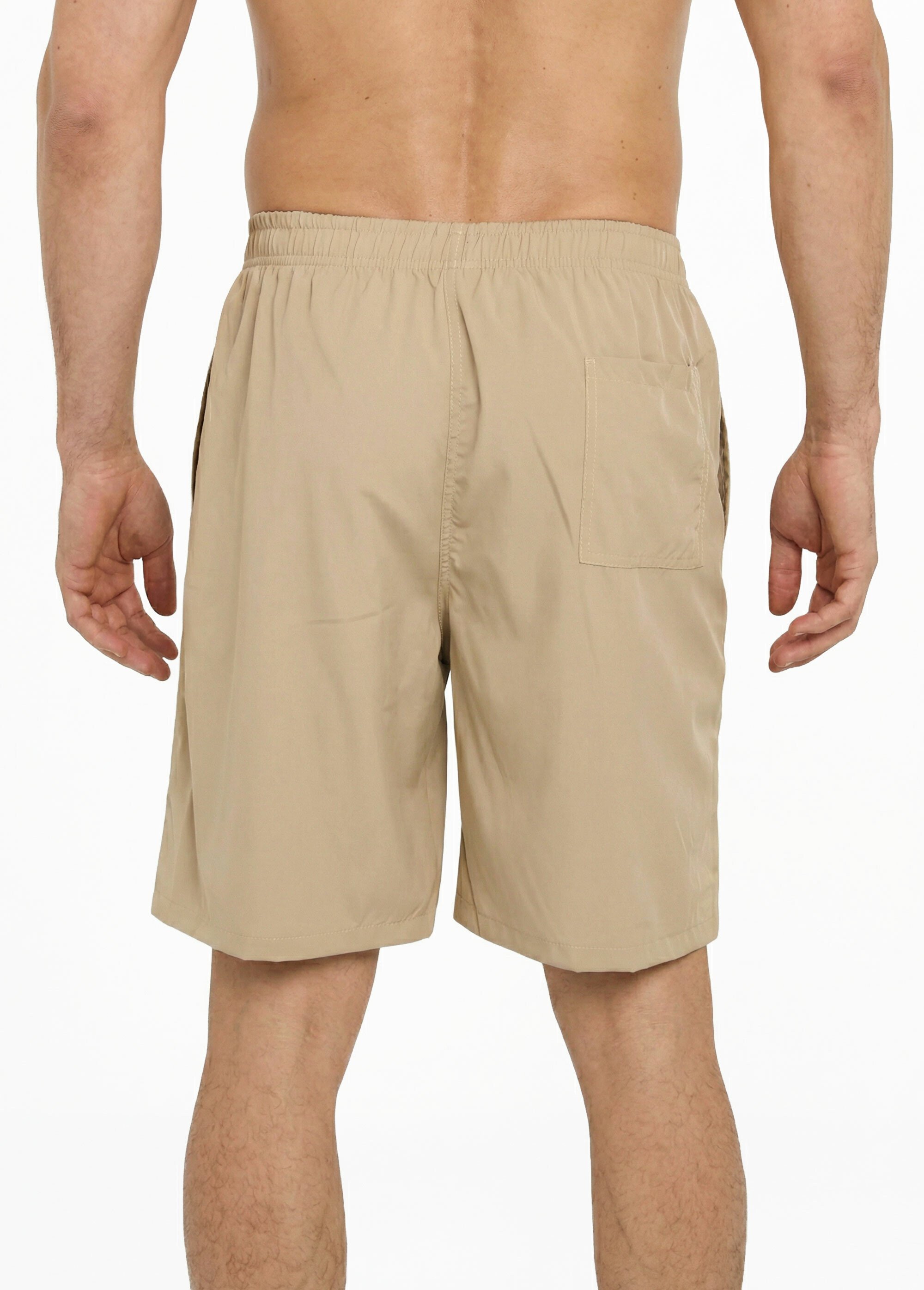 Short de bain taille élastiquée et liens