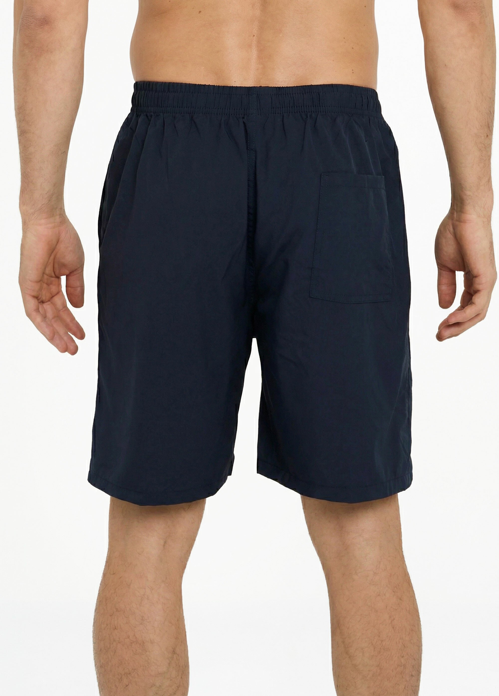 Short de bain taille élastiquée et liens