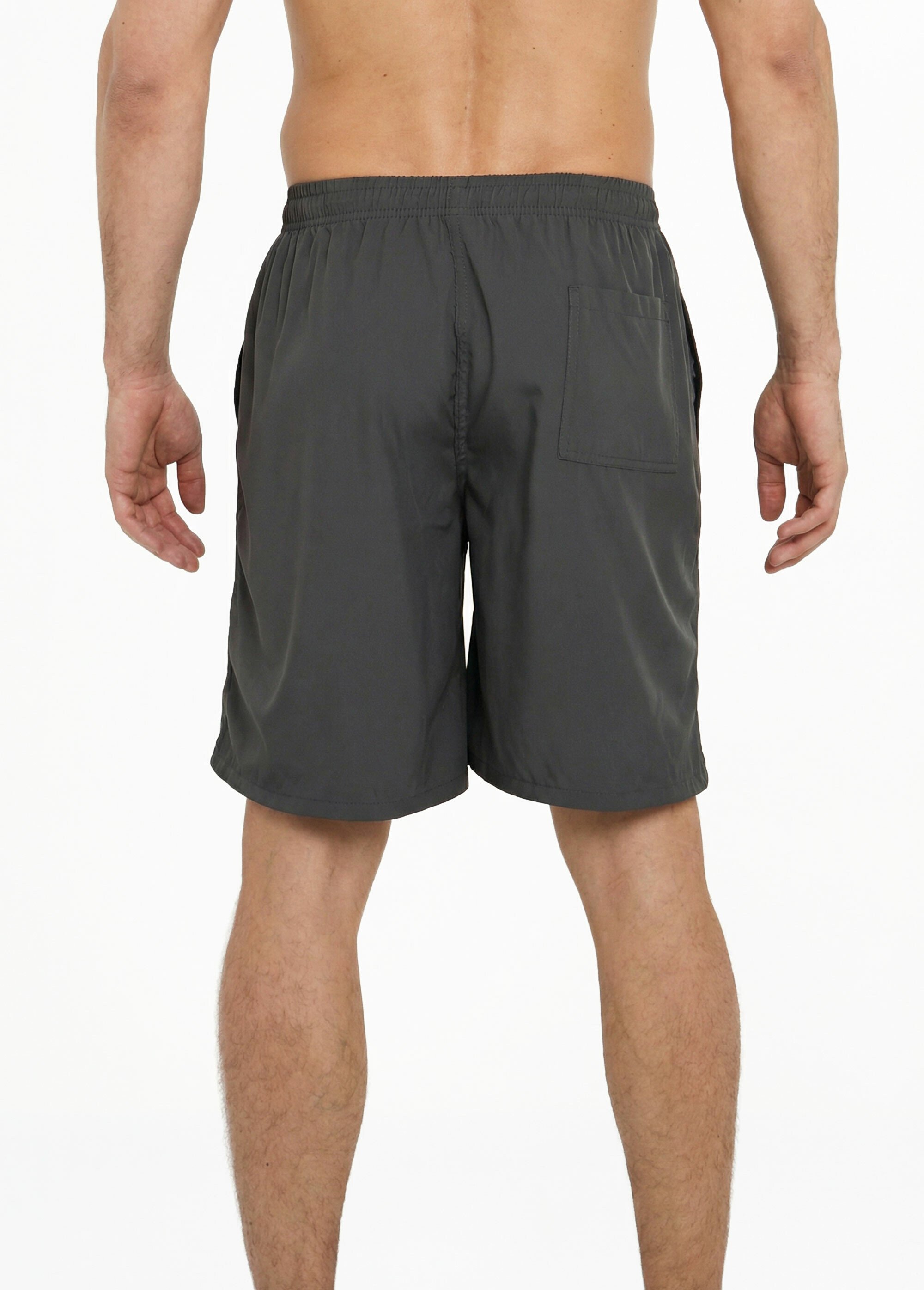 Short de bain taille élastiquée et liens