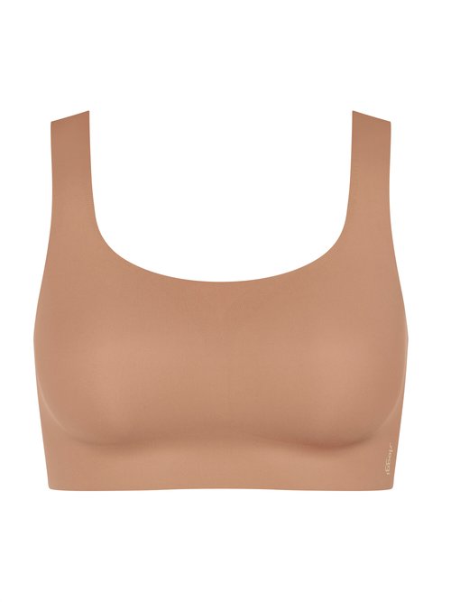 Brassière invisible microfibre Femme Beige VARRON FA2