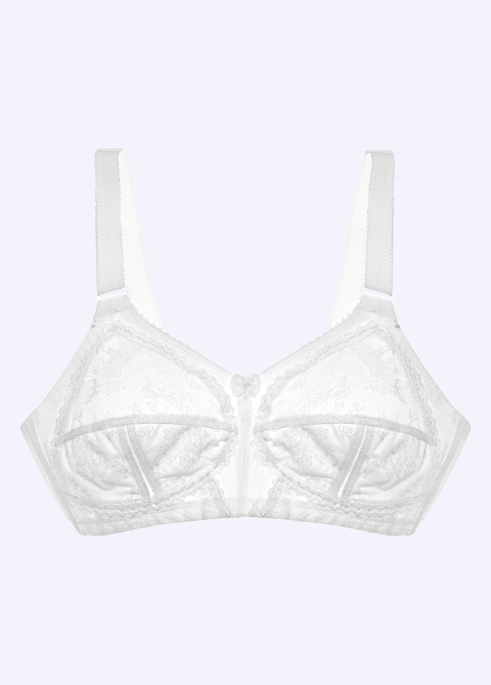 Soutien-gorge sans armatures, Doreen Femme Blanc VIJITA AP1