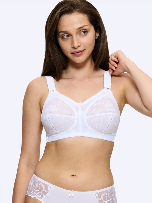Soutien-gorge sans armatures, Doreen Femme Blanc VIJITA FA1
