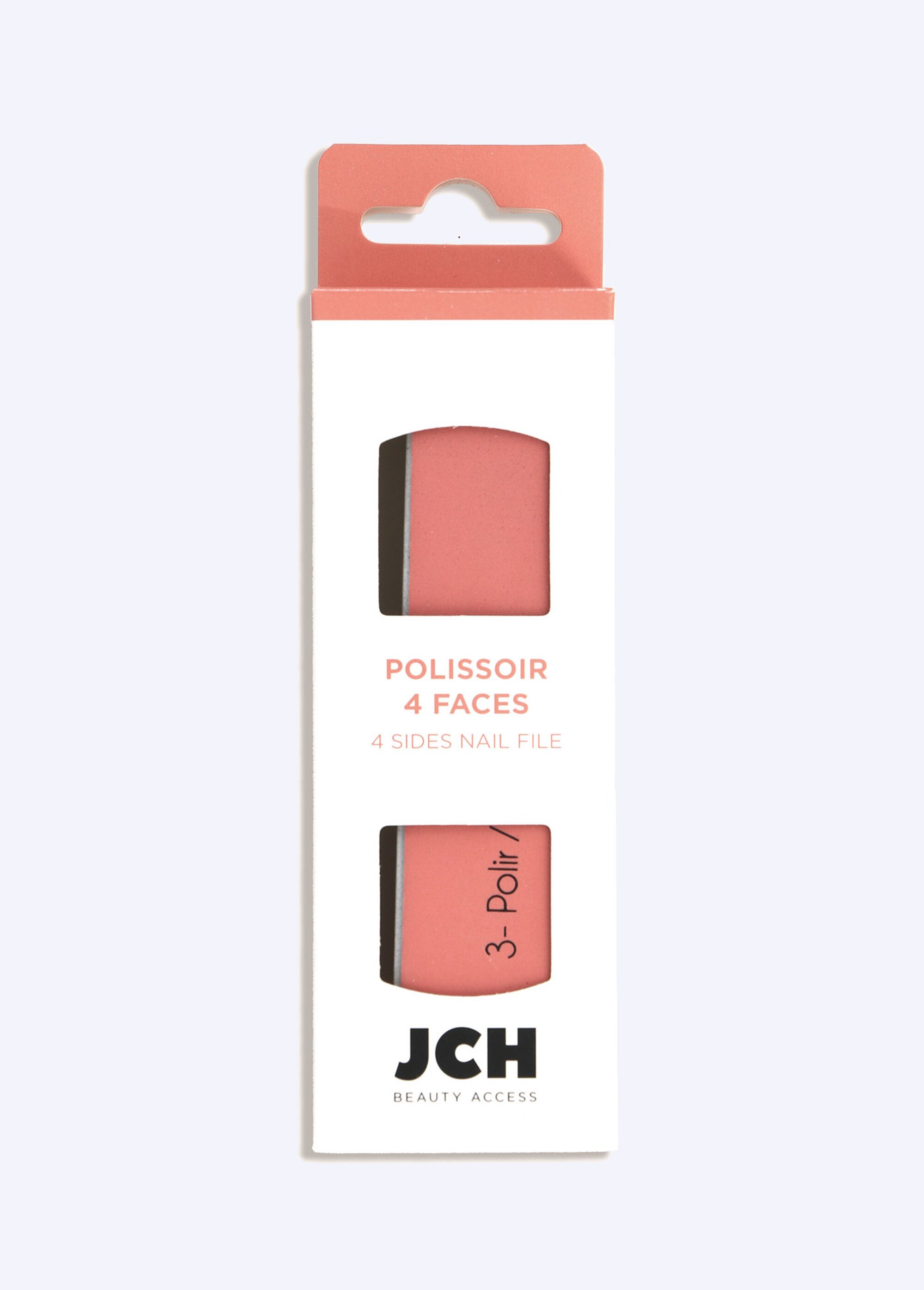 Bloc polissoir à ongles 4 faces Rose JCH-4WBBBTE DE2