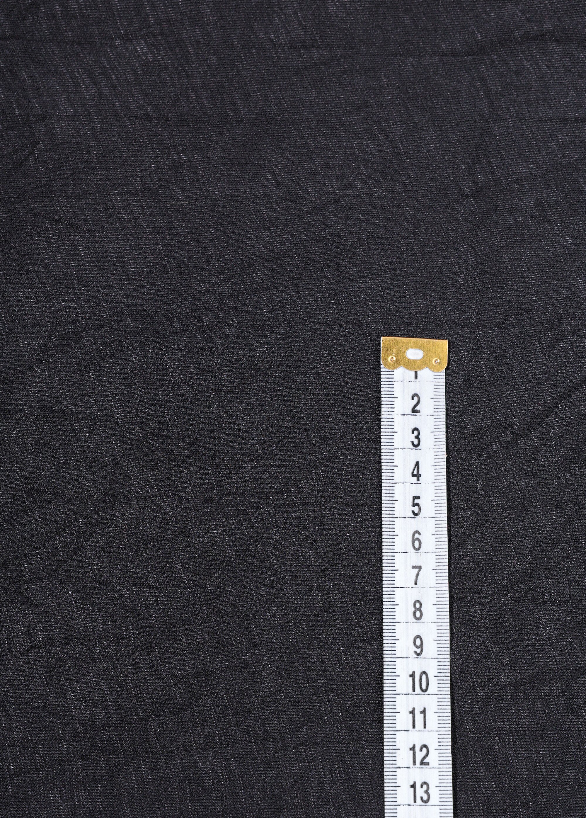 Coupon tissu jersey flammé froissé, 8B NOIR COT150708 DE1