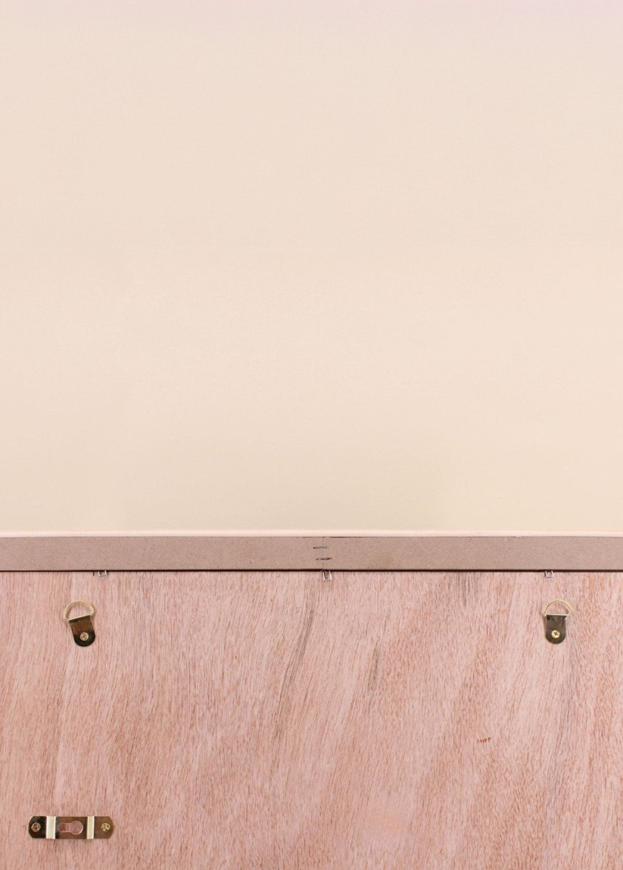 Grand miroir rectangulaire en rotin Beige NOR-23688 DE3