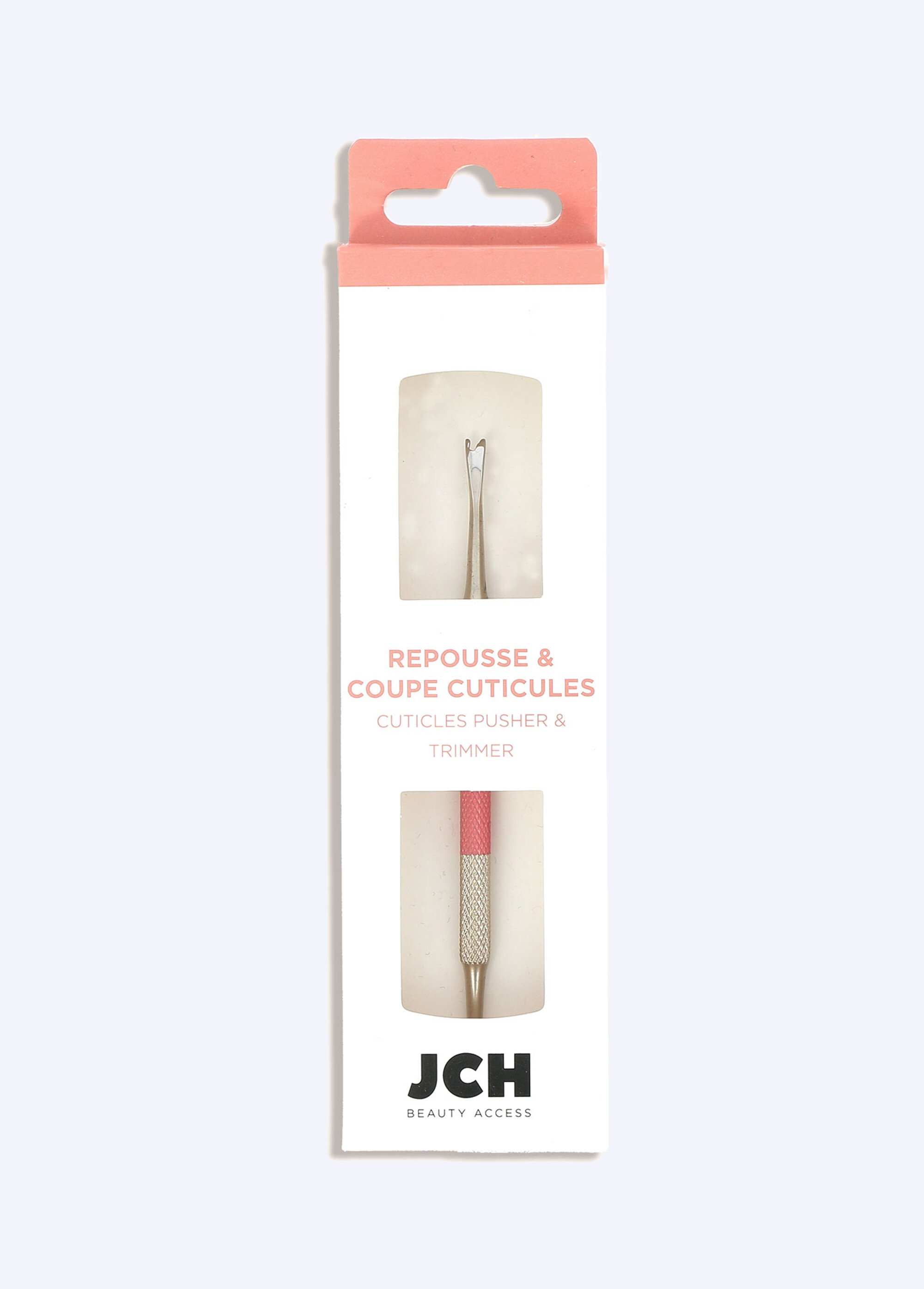 Repousse et coupe cuticules acier inox Argenté JCH-RCCIBTE DE2