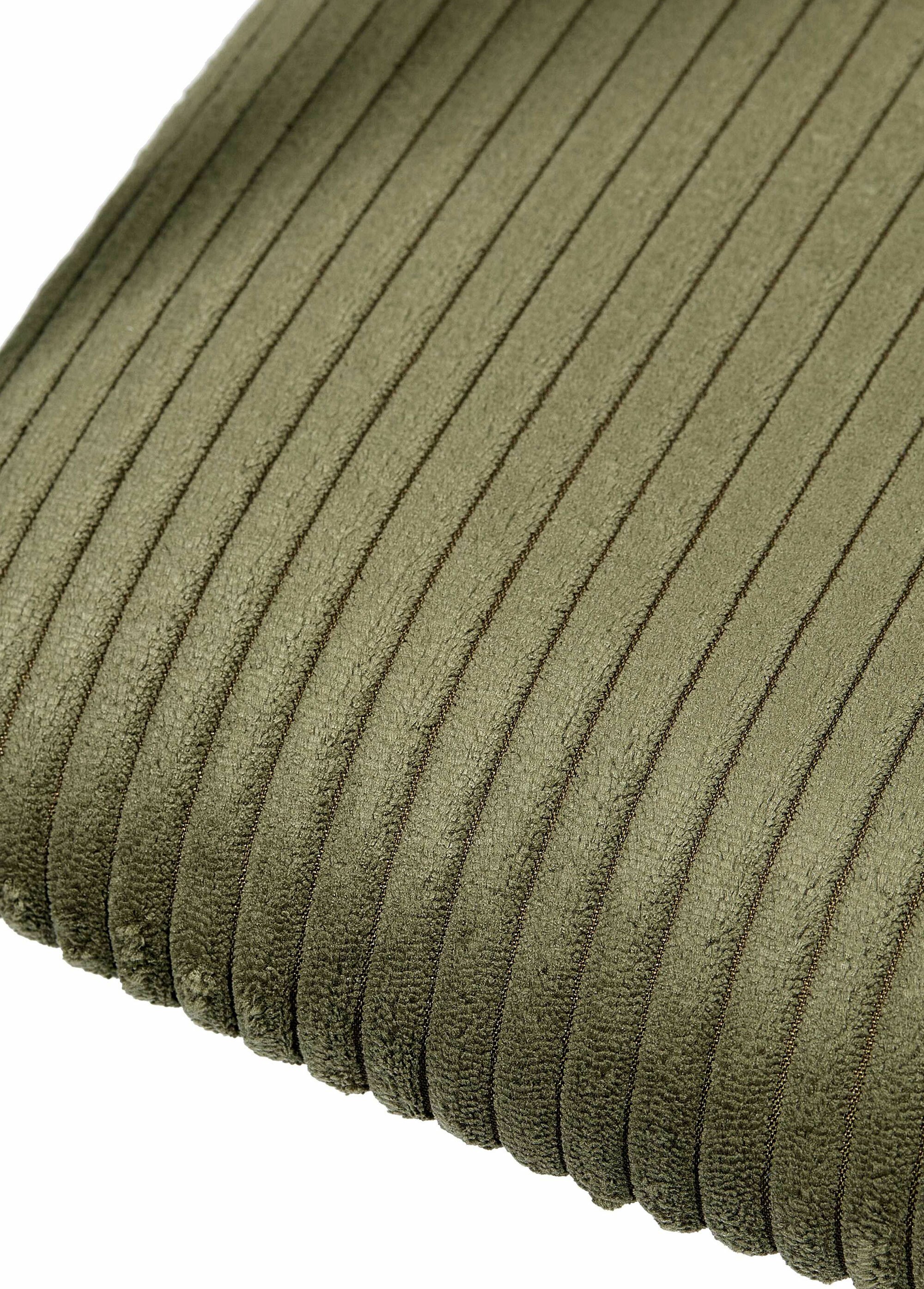 Fauteuil lounge en velours cotelé 1V VERT CMP-HD0531 DE2