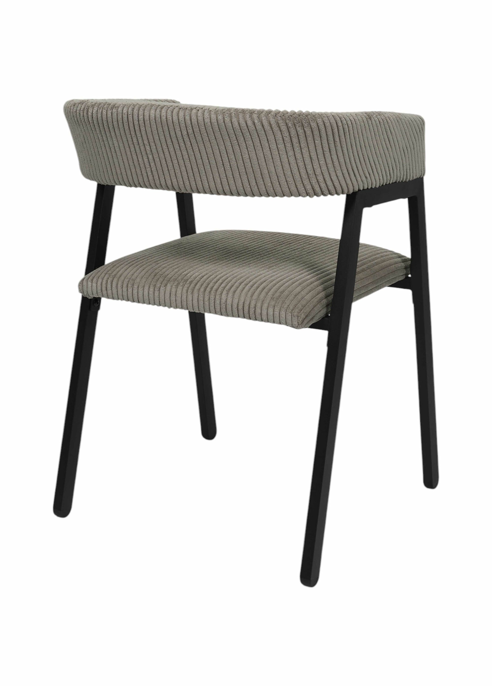 Fauteuil minimaliste velours cotelé 1T
