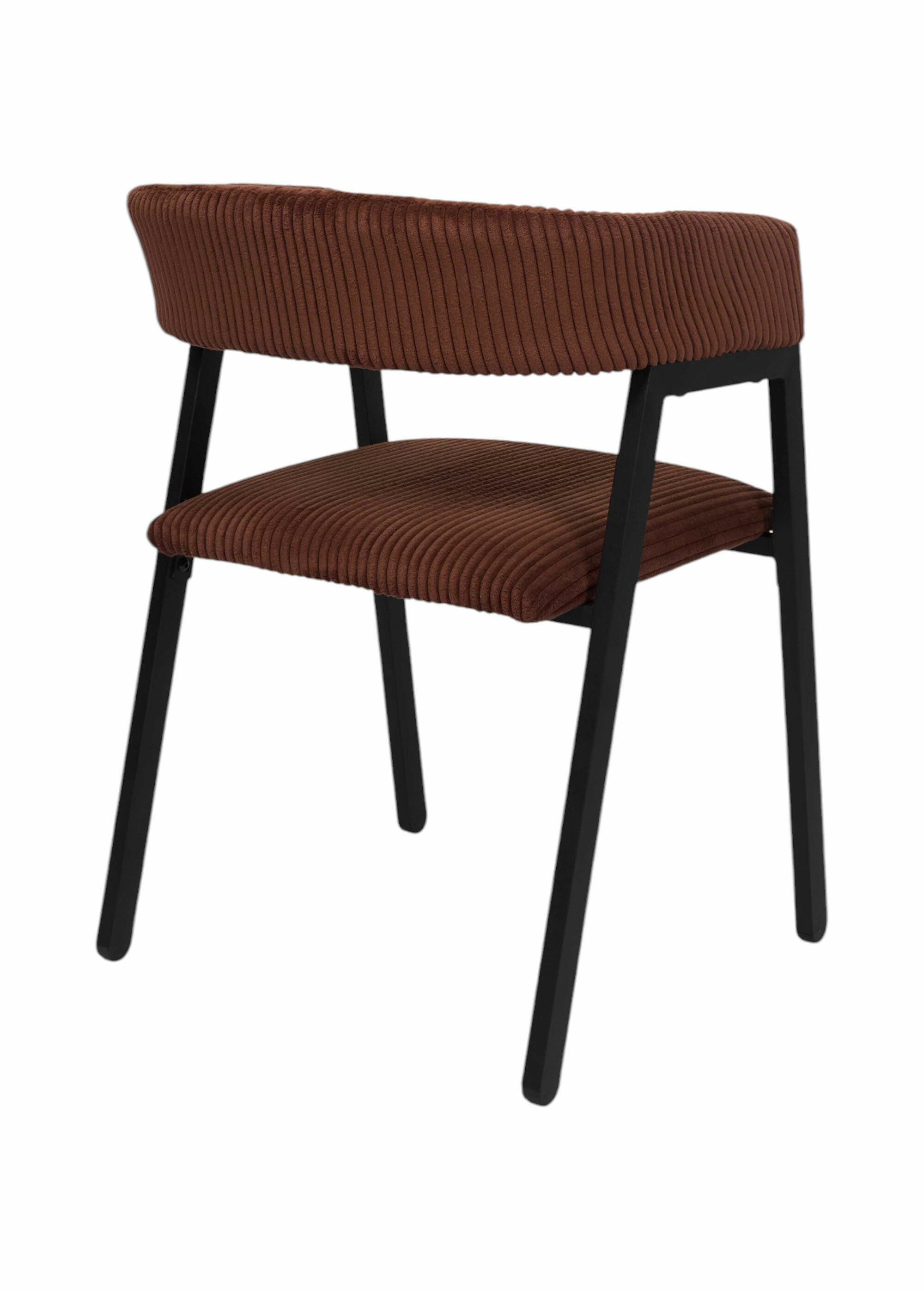 Fauteuil minimaliste velours cotelé 1T