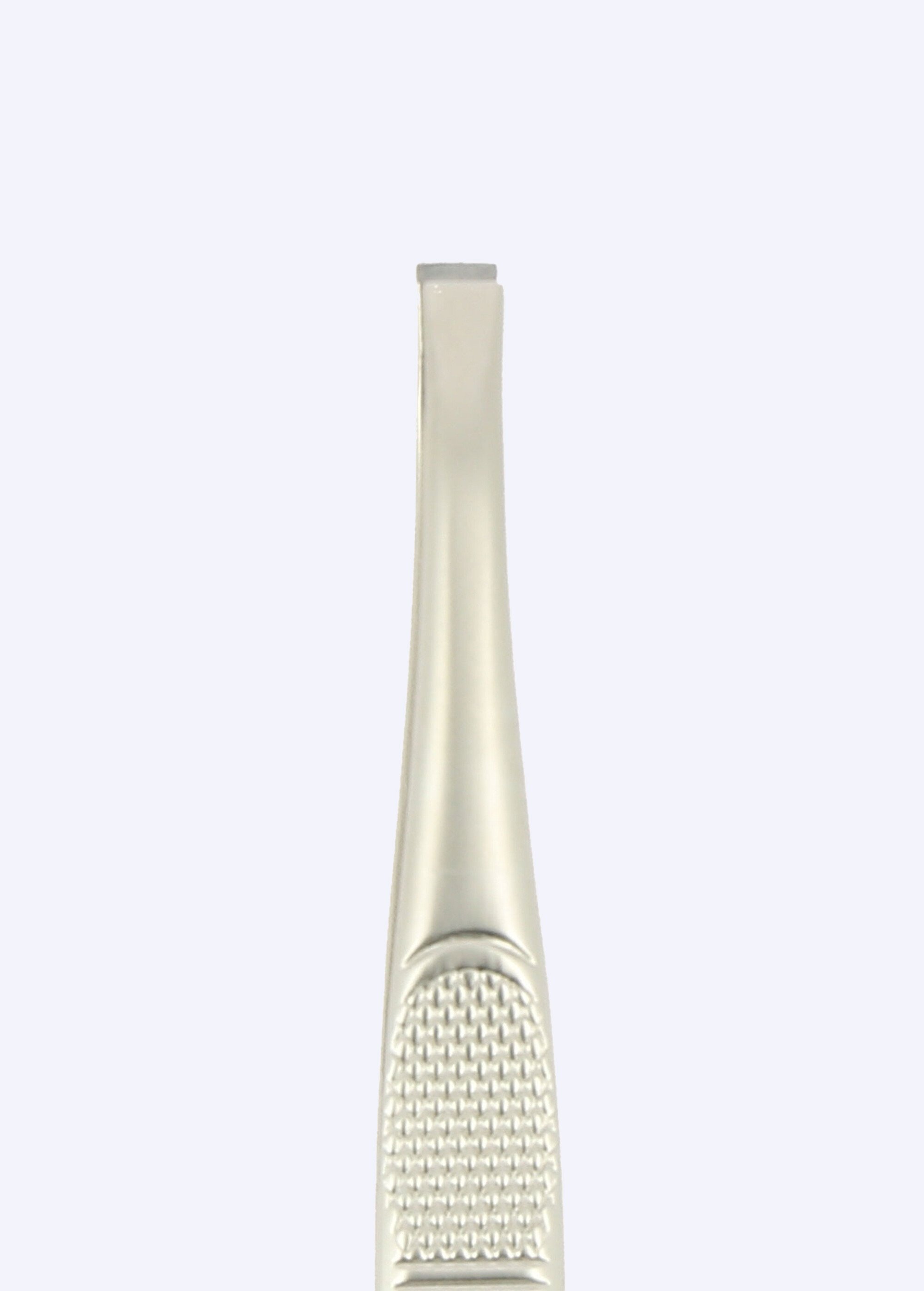 Pince à épiler acier inox, mors crabe