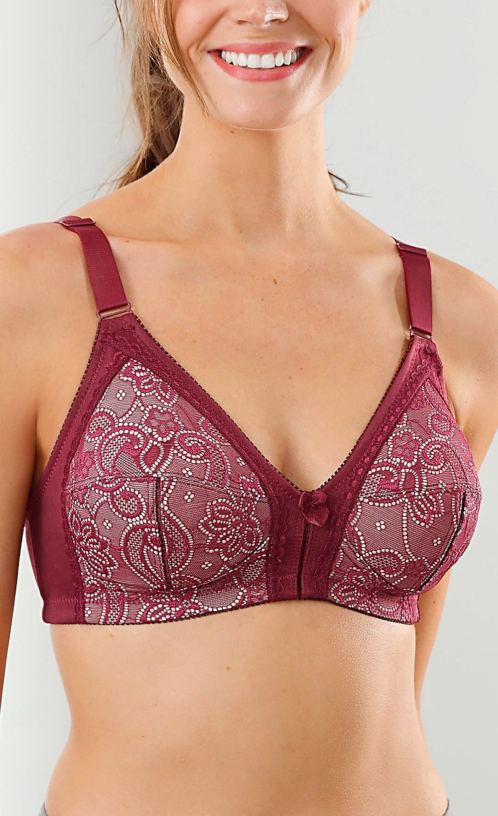Soutien-gorge sans armatures grand maintien