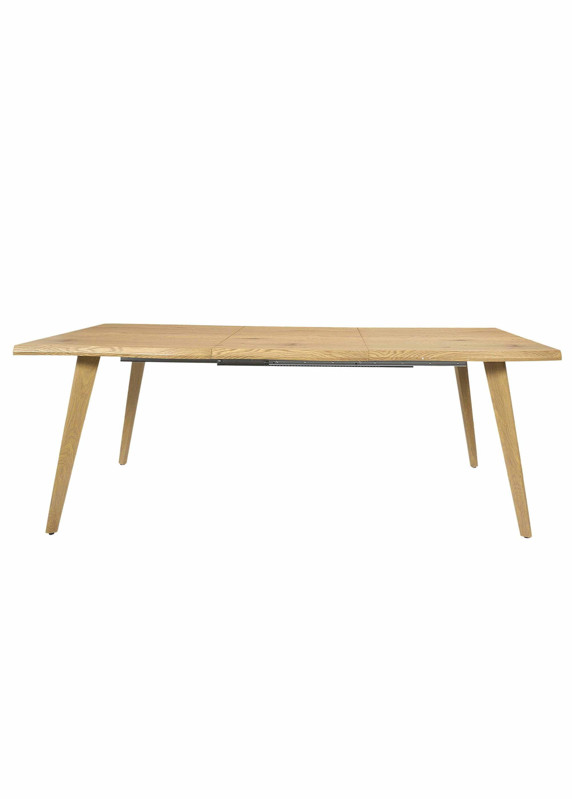 Table extensible avec bords irréguliers MARRON CMP-HD0503 DE3