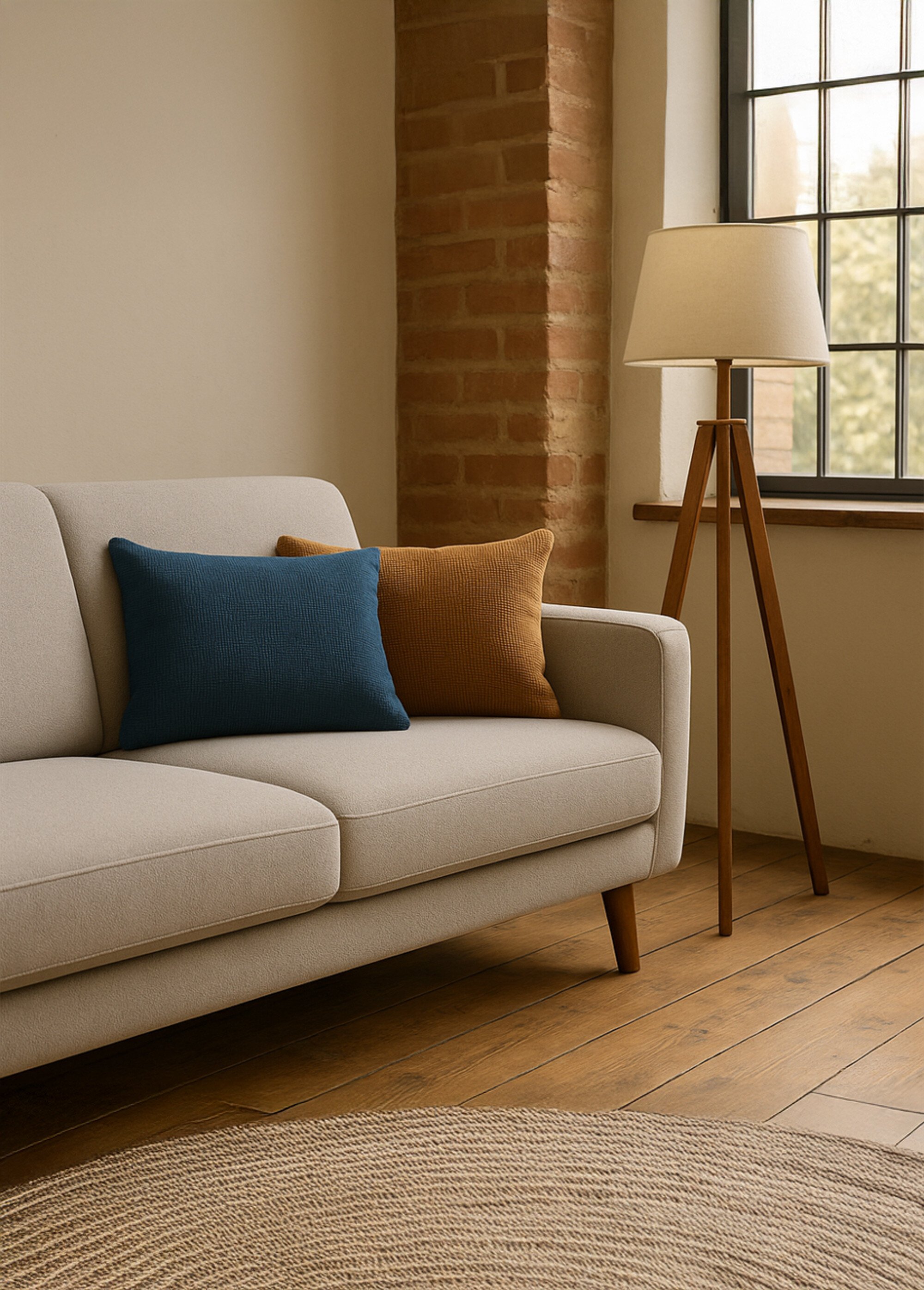 Coussin texturé aspect velours, 3M Jaune NOR-4381 SI1