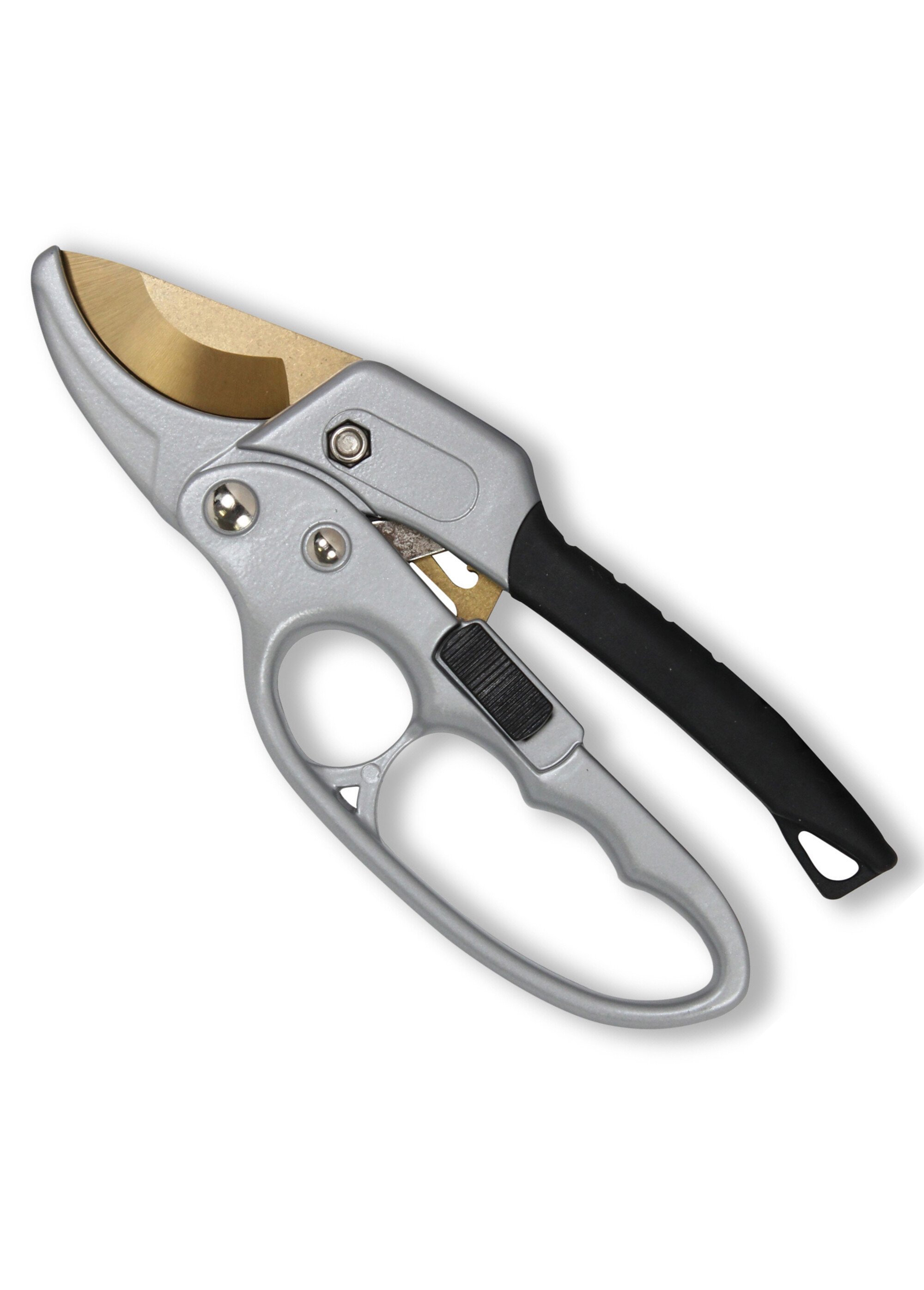 Sécateur à crémaillère en titanium