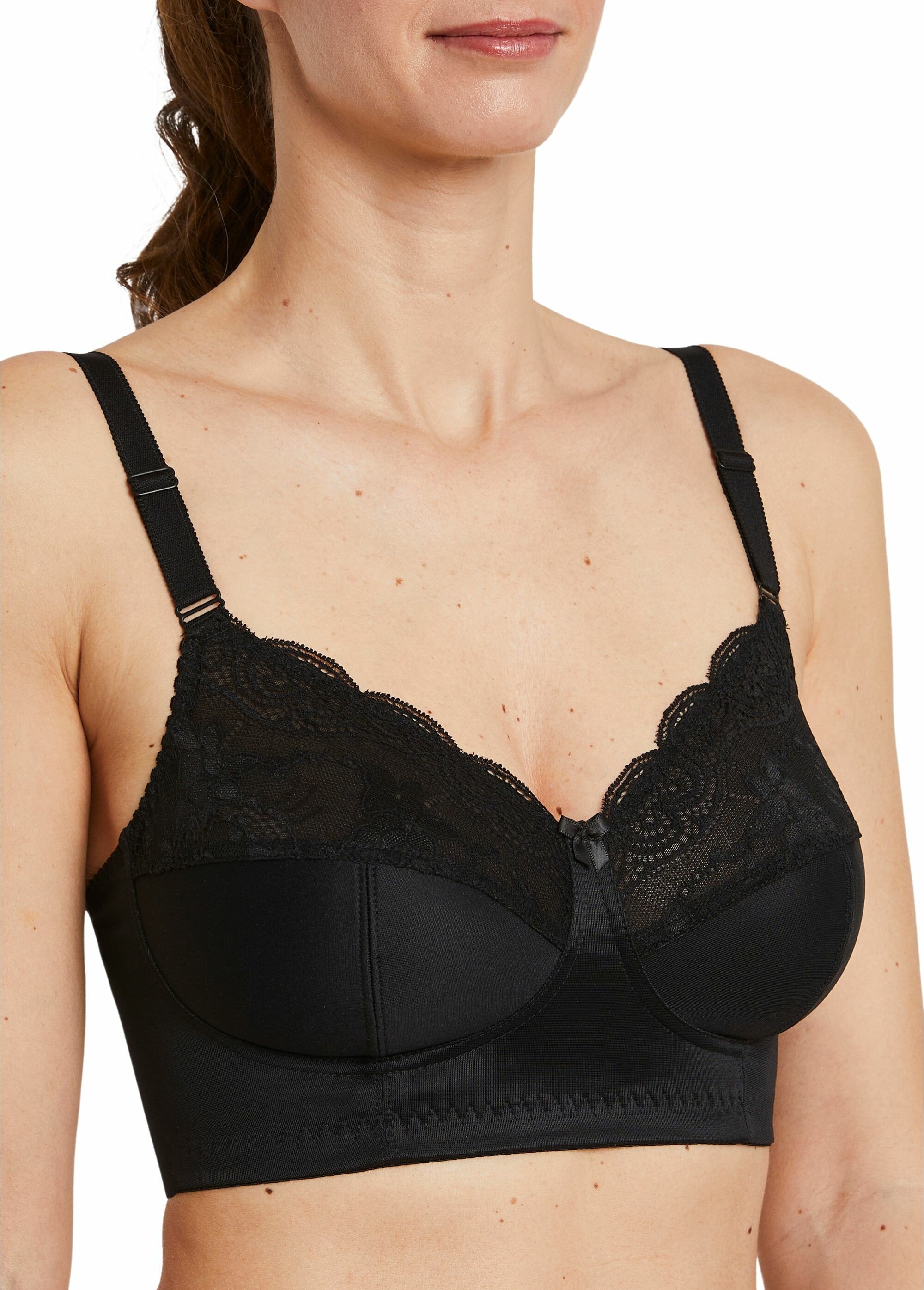 Soutien-gorge dentelle sans armatures Femme Noir VAUDOU DE1