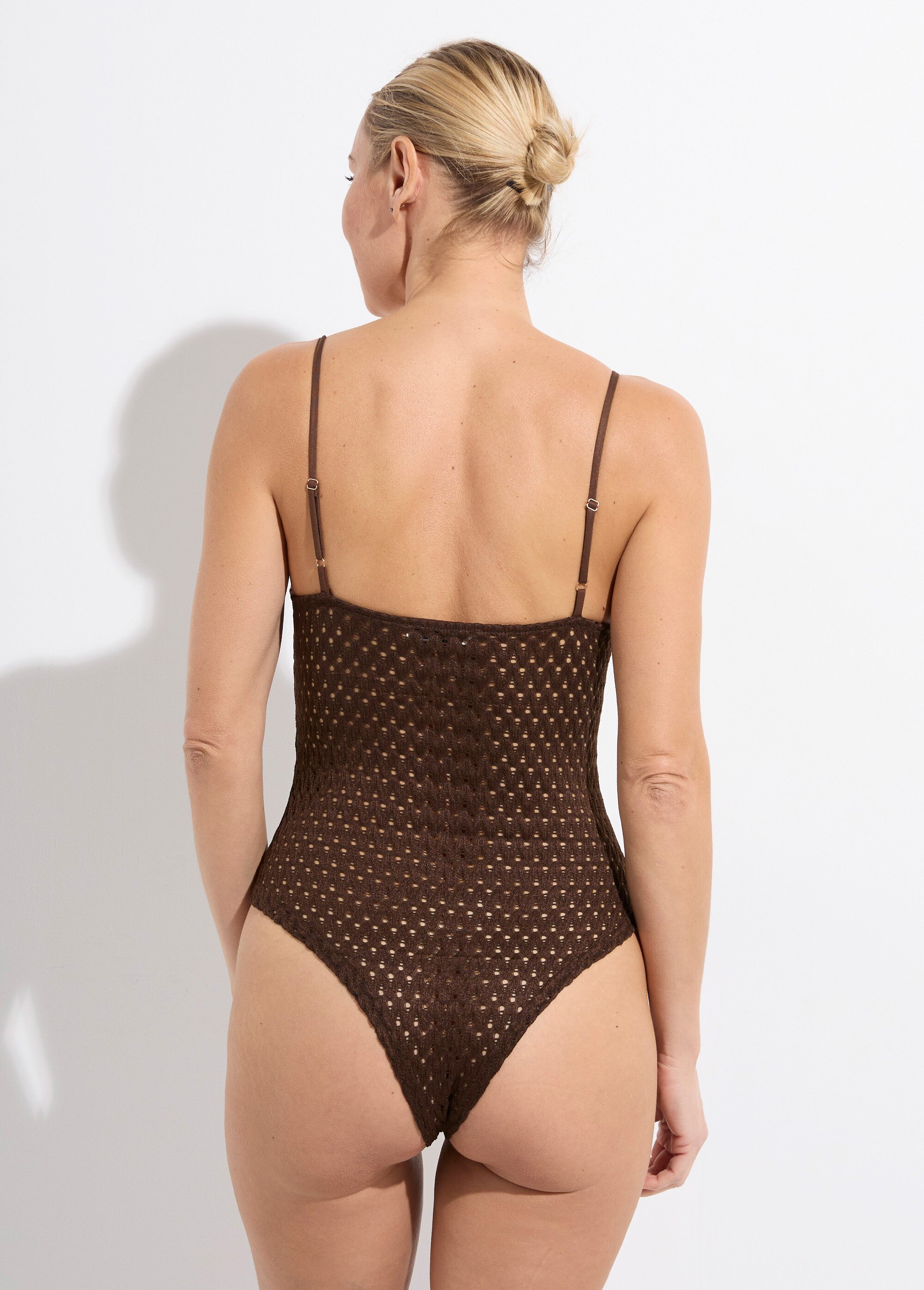 Body dentelle armature + bonnet rembourré