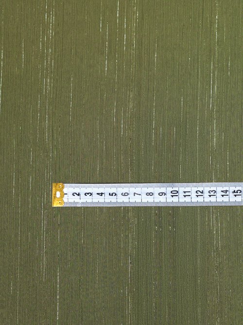 Coupon habillement voile métallisé 2ON VERT COT146285 DE1