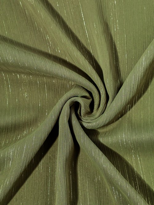 Coupon habillement voile métallisé 2ON VERT COT146285 FA1