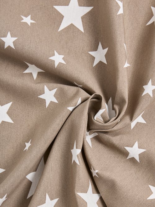 Coupon tissu déco Fêtes de fin d'année 3T MARRON COT146271-1 FA1