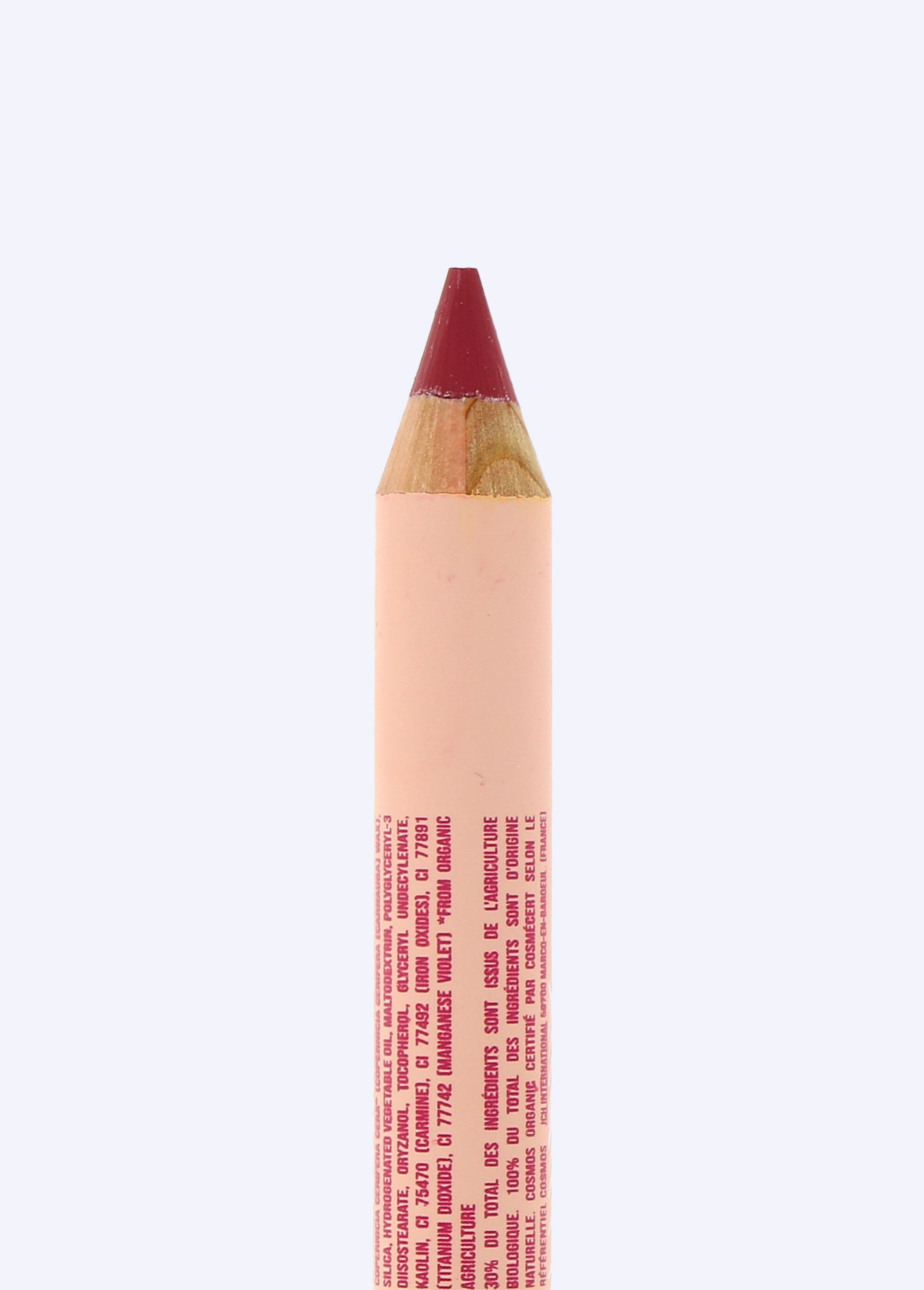 Crayon rouge à lèvres BIO fini semi mat Rouge JCH-MRESP410010 DE1