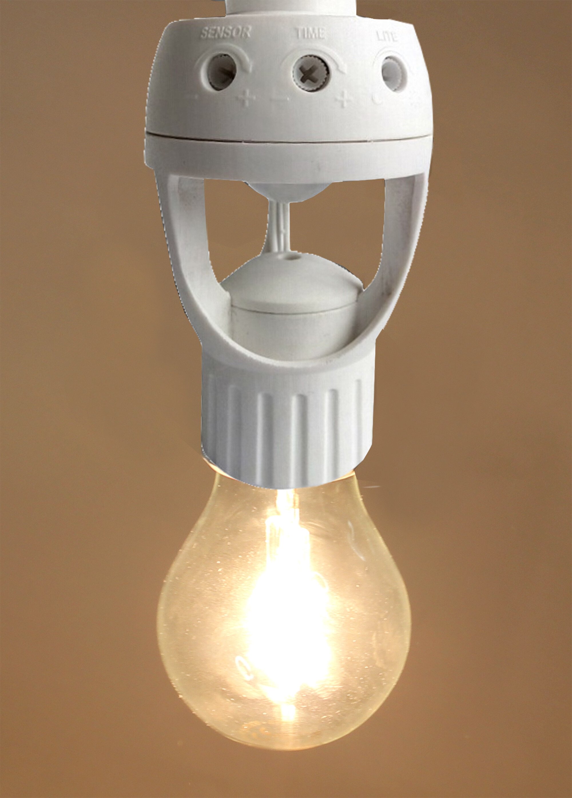 Douille automatique détecteur de mouvements Blanc GRILLETTE DE3