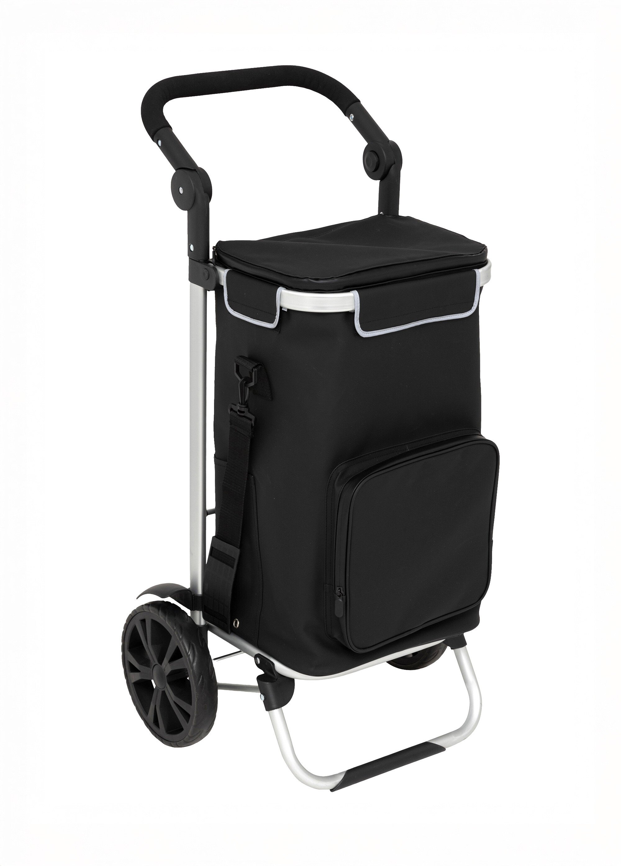 Chariot de courses isotherme en alu