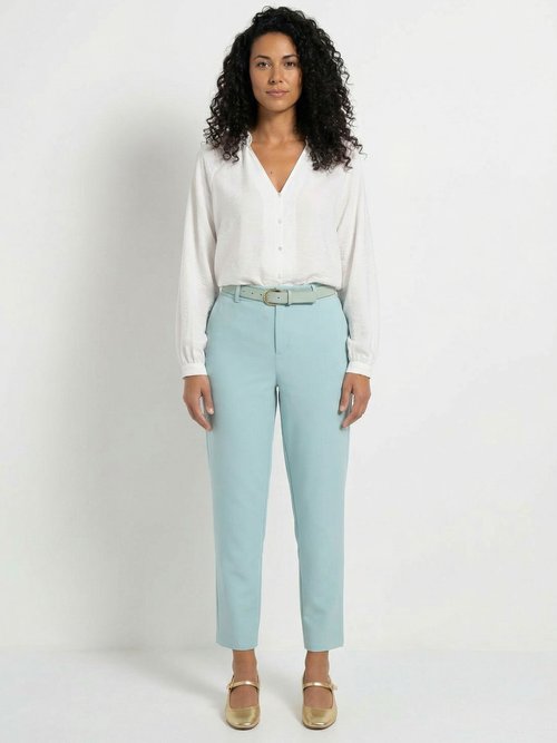 Chemisier raglan ample col V boutonné Femme Beige CLAREL SF1