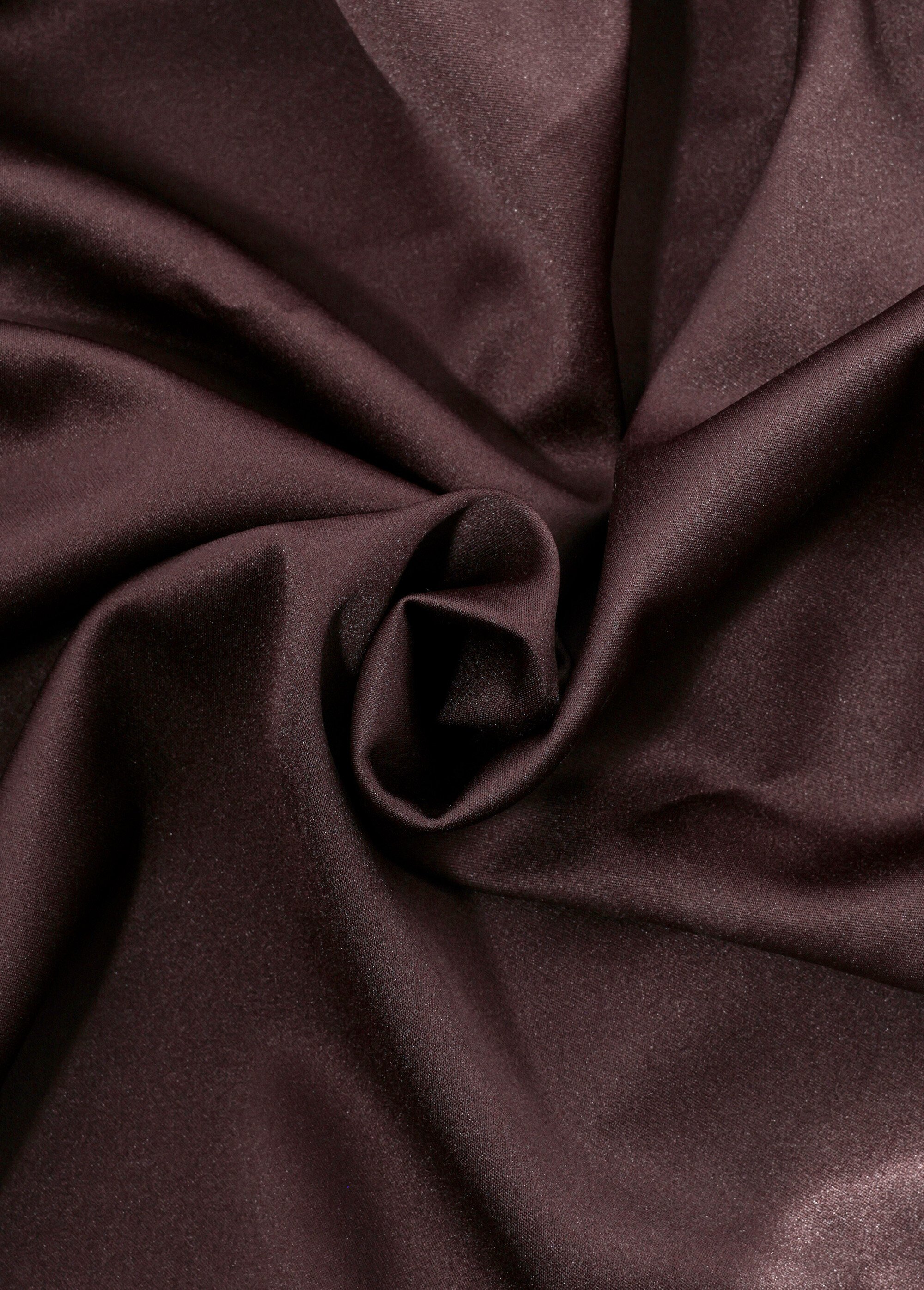 Coupon tissu habillement, satin stretch