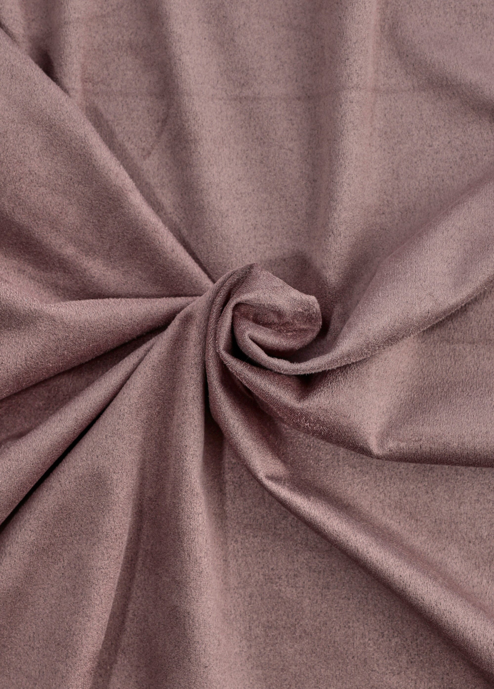 Coupon tissu suédine extensible MARRON COT144783 FA1