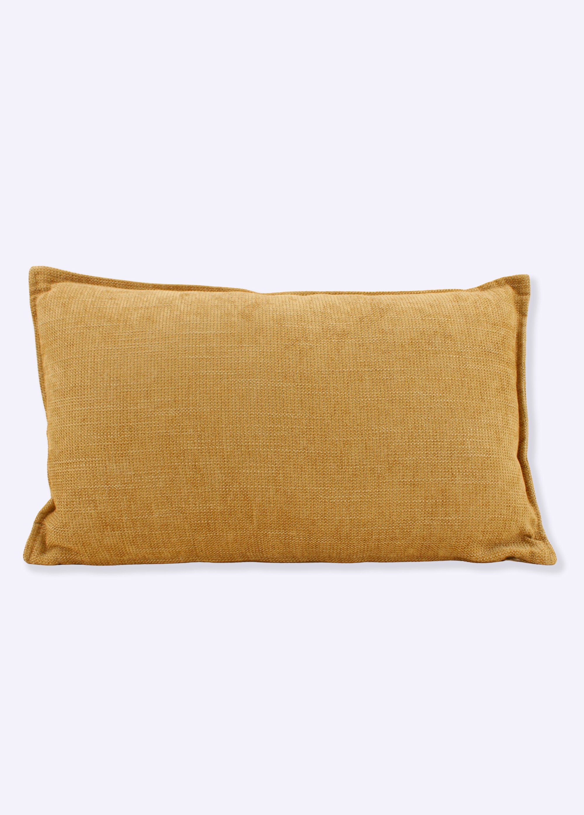 Coussin texturé aspect velours, 4M Jaune NOR-4389 FA1