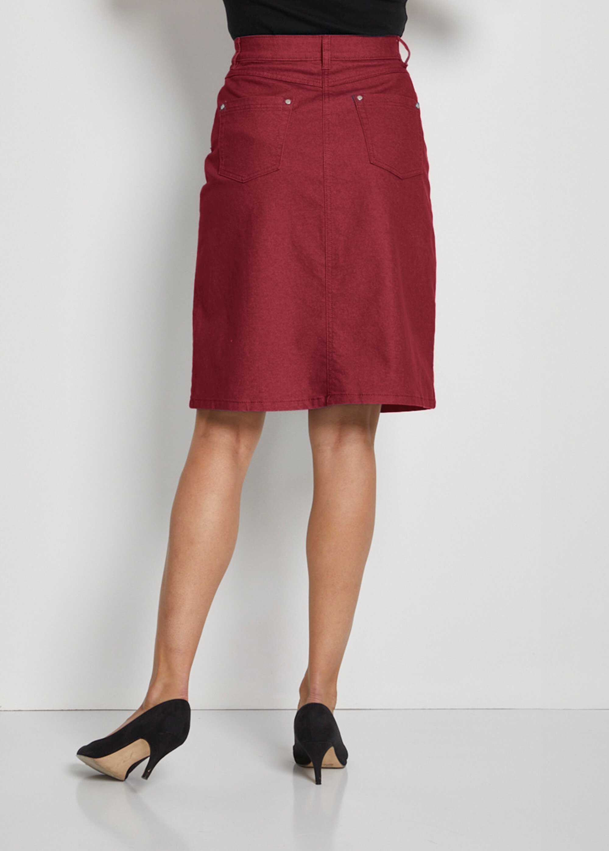 Jupe MORPHOSTYLE en jean couleur stretch