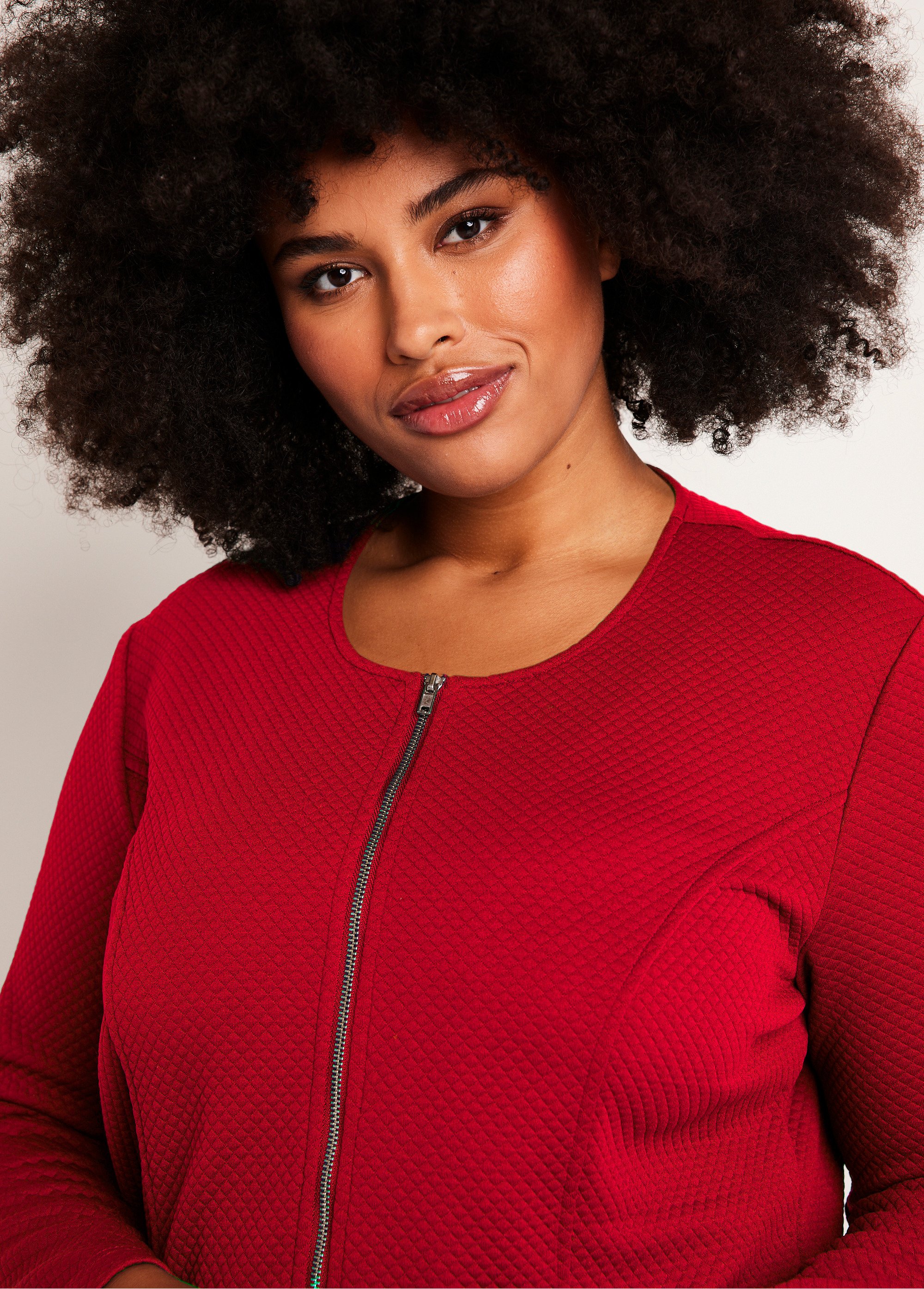 Veste Matelassée Sans Manches Femme - Tissu Chiné, Ceinture Ajustable - Rouge Bordeaux, Taille S/M