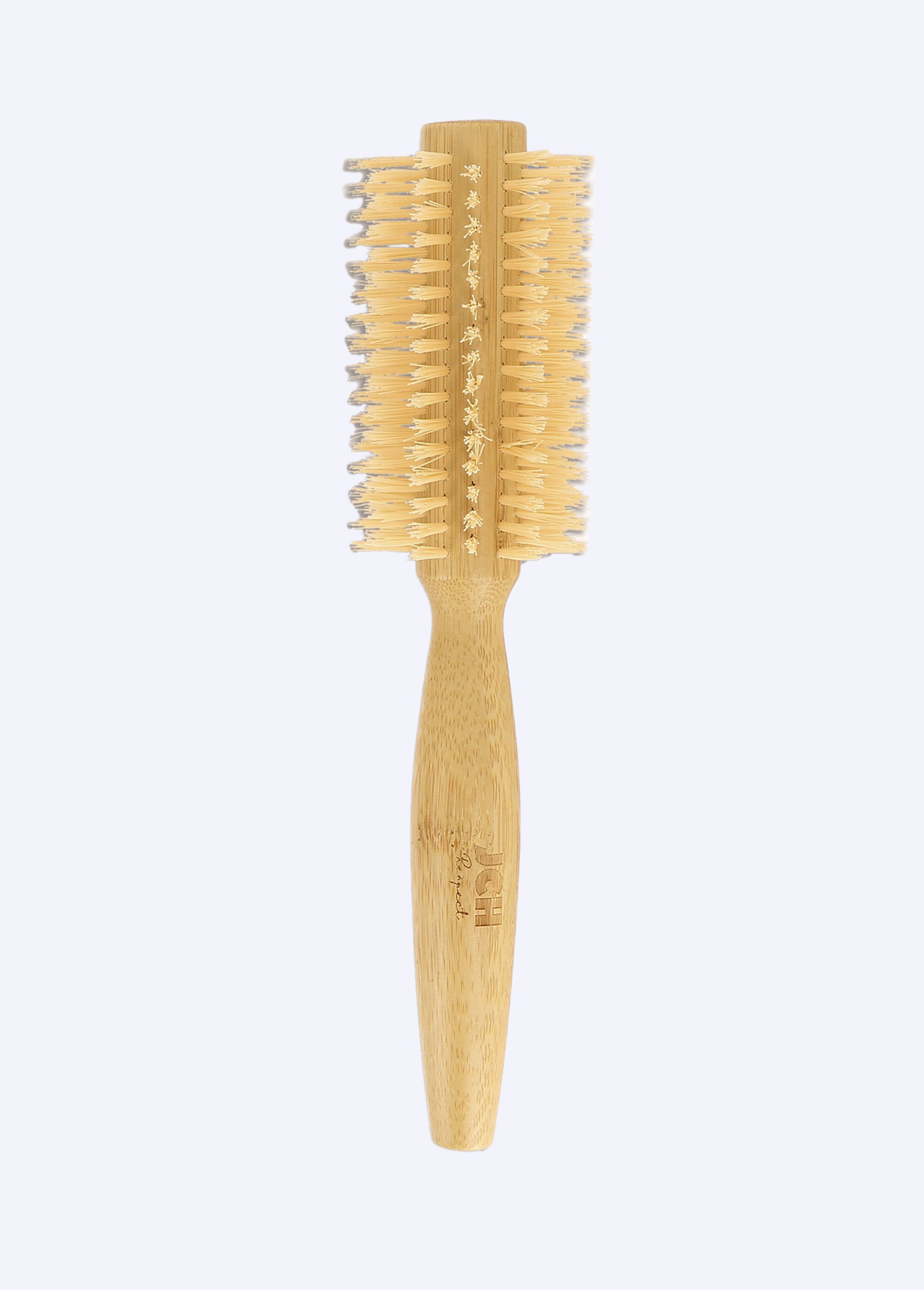 Brosse à brushing manche bambou