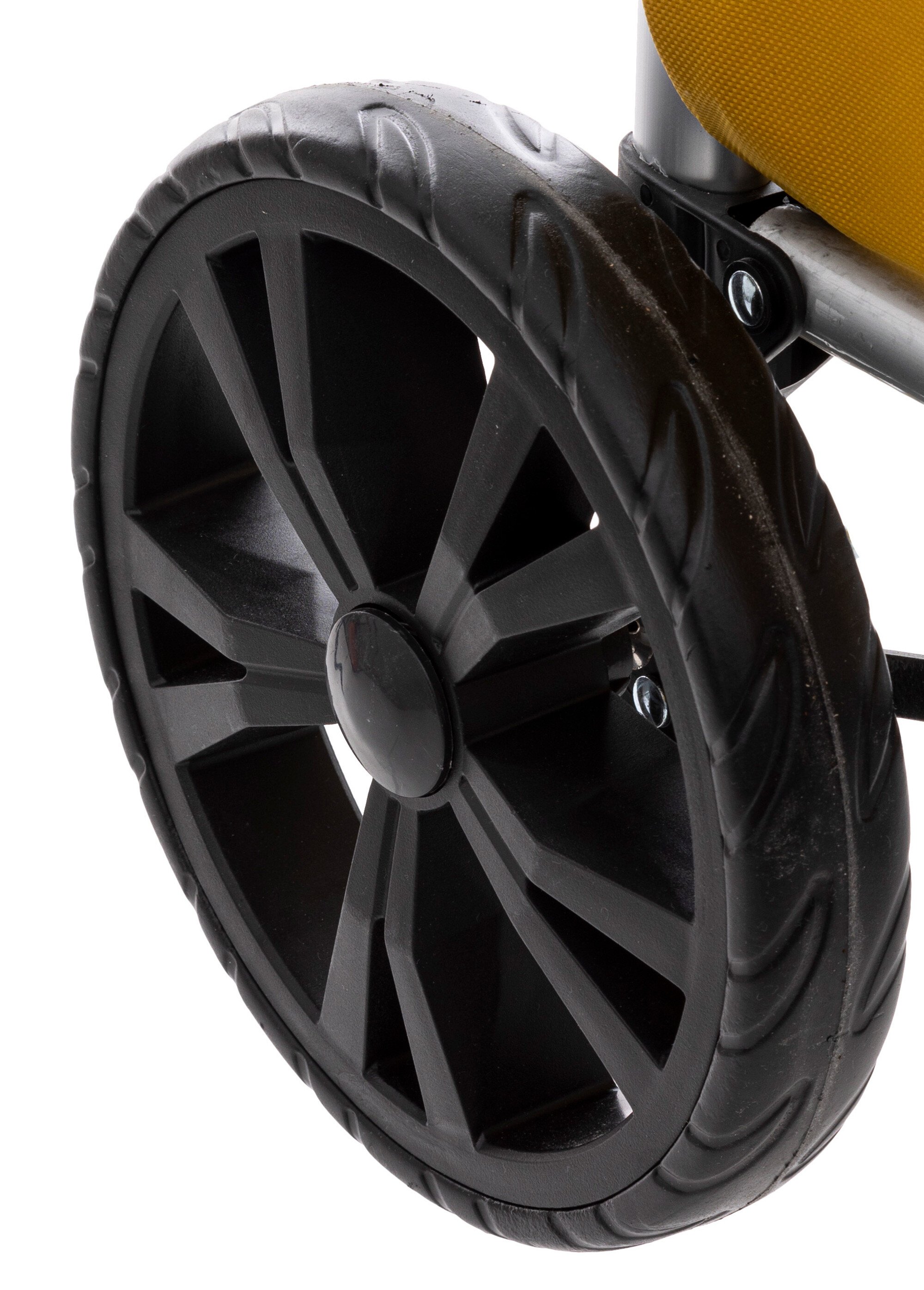 Chariot de courses compact en tissu Jaune JJA-157394B DE6