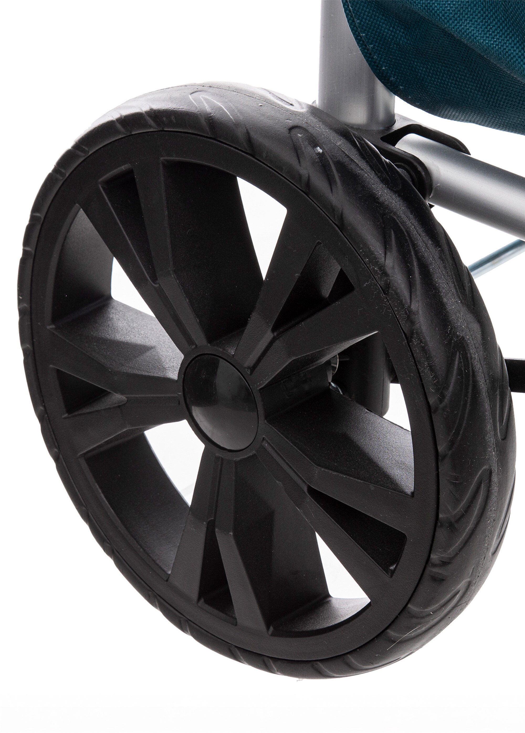 Chariot de courses compact en tissu Bleu JJA-157394B DE6