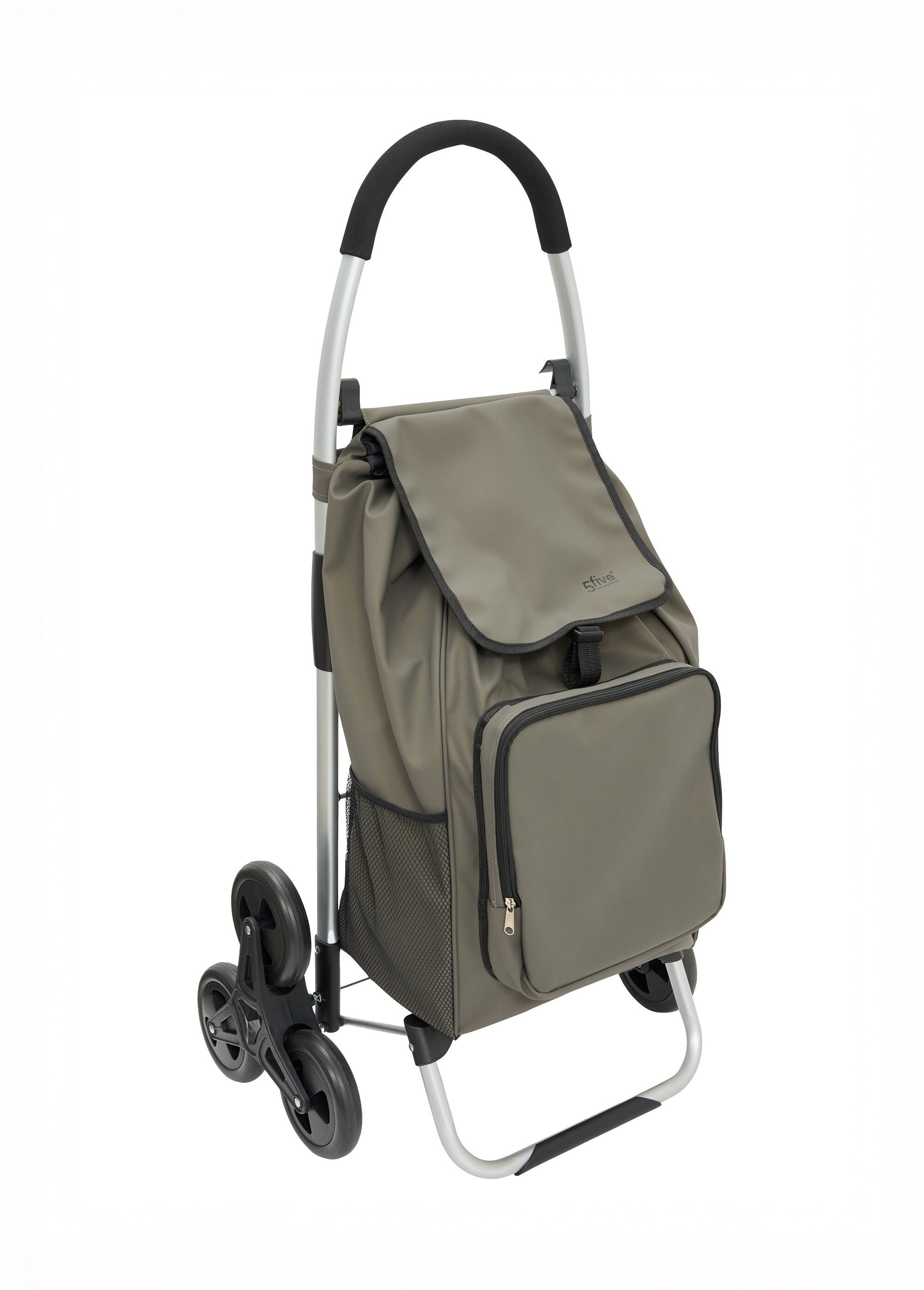 Chariot de courses pliant, 6 roues Vert JJA-206781A FA1