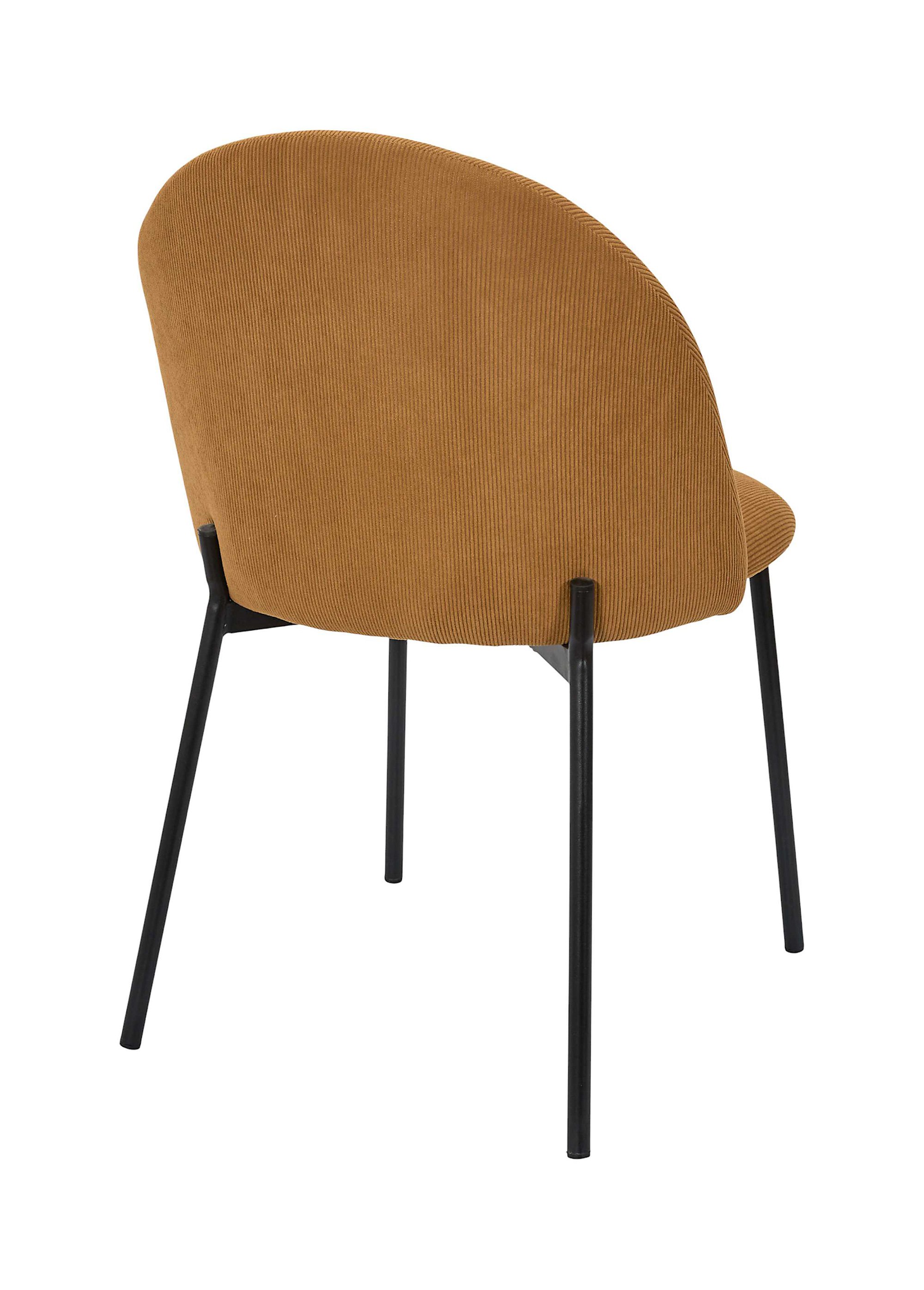 Fauteuil velours, dossier arches JULES