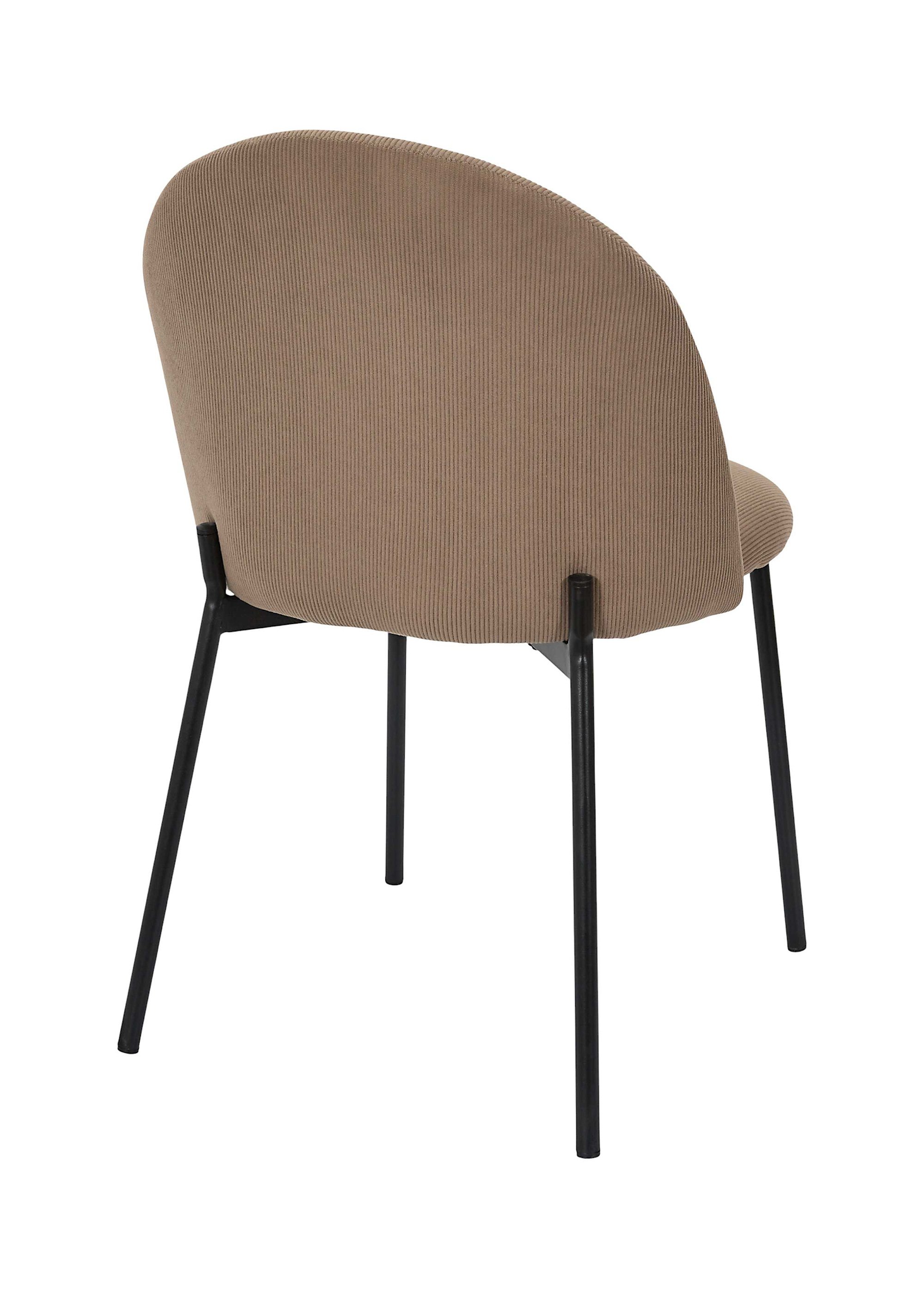 Fauteuil velours, dossier arches JULES